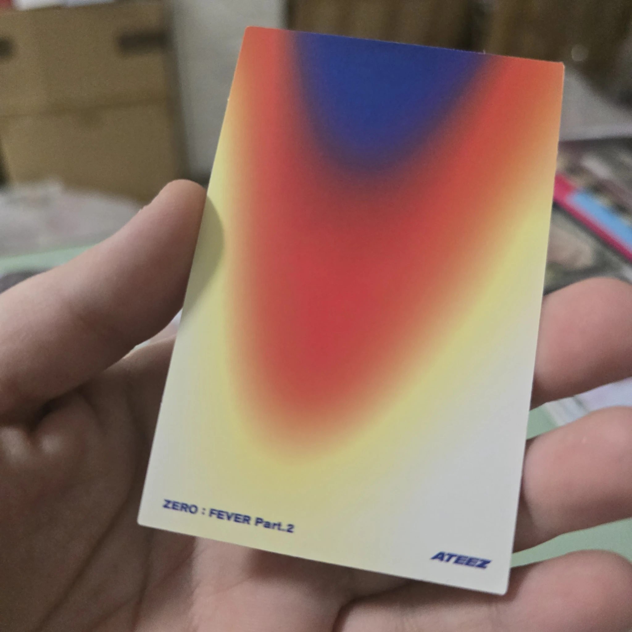 ATEEZ Jongho ATEEZ - Jongho - ZERO : FEVER Part.2 Album album photocard Z version listing photo 2