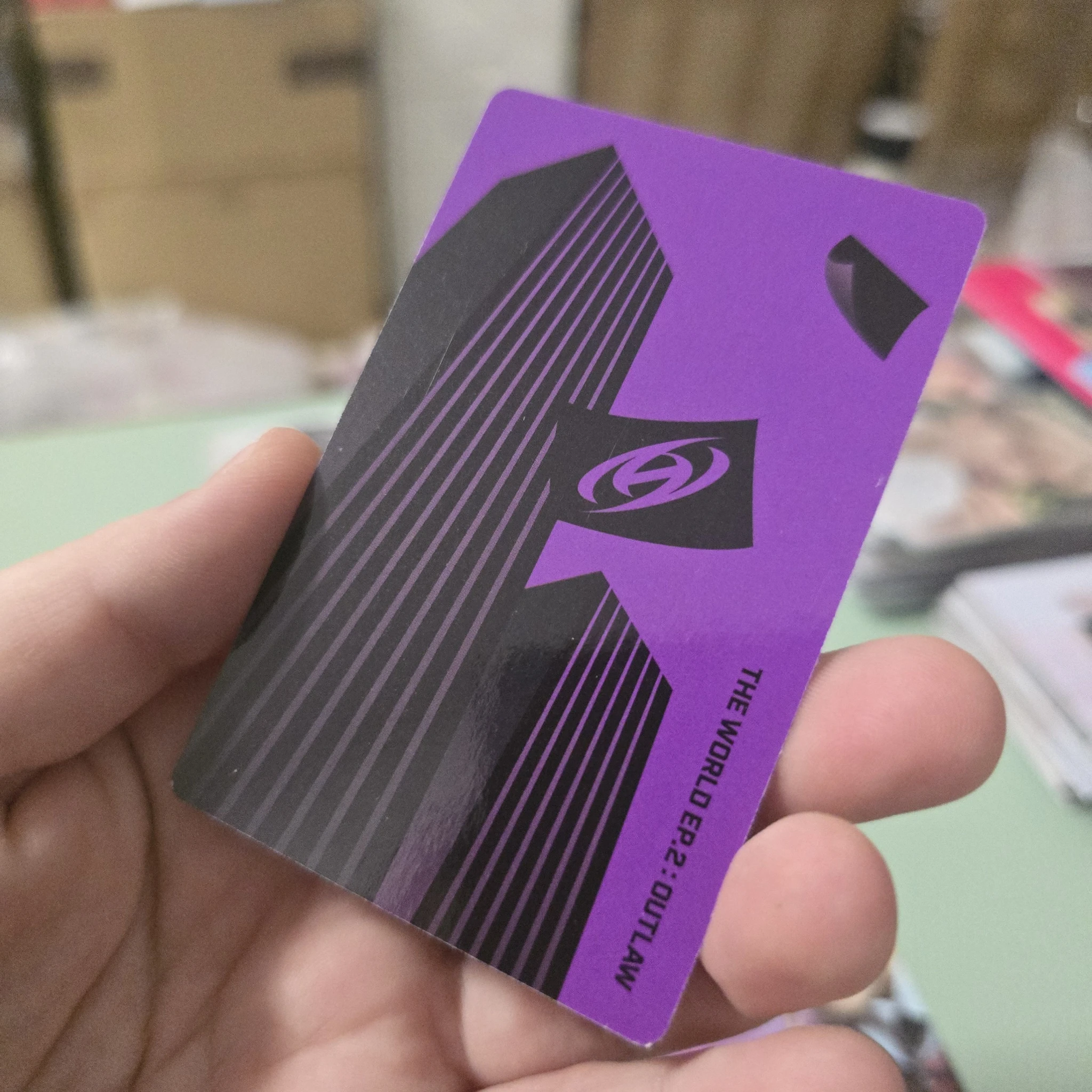 ATEEZ Jongho ATEEZ - Jongho - THE WORLD EP.2 : OUTLAW Album album photocard Z version version 1 listing photo 2