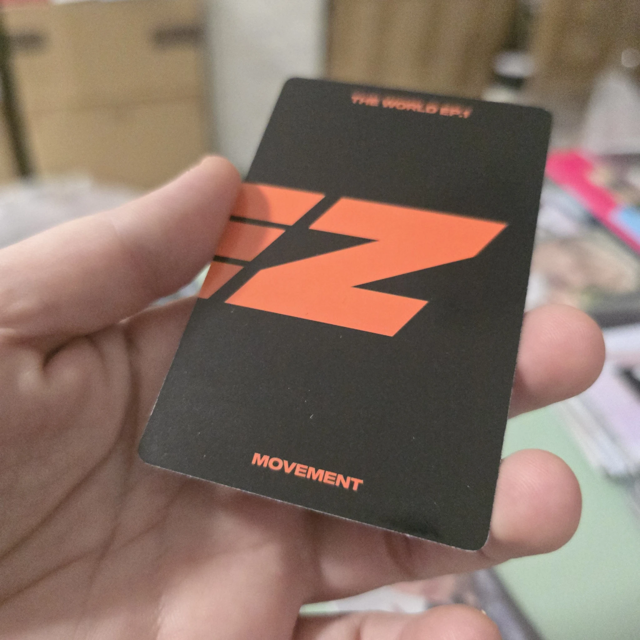 ATEEZ Jongho ATEEZ - Jongho - THE WORLD EP.1 : MOVEMENT Album album photocard Z version limited version listing photo 2