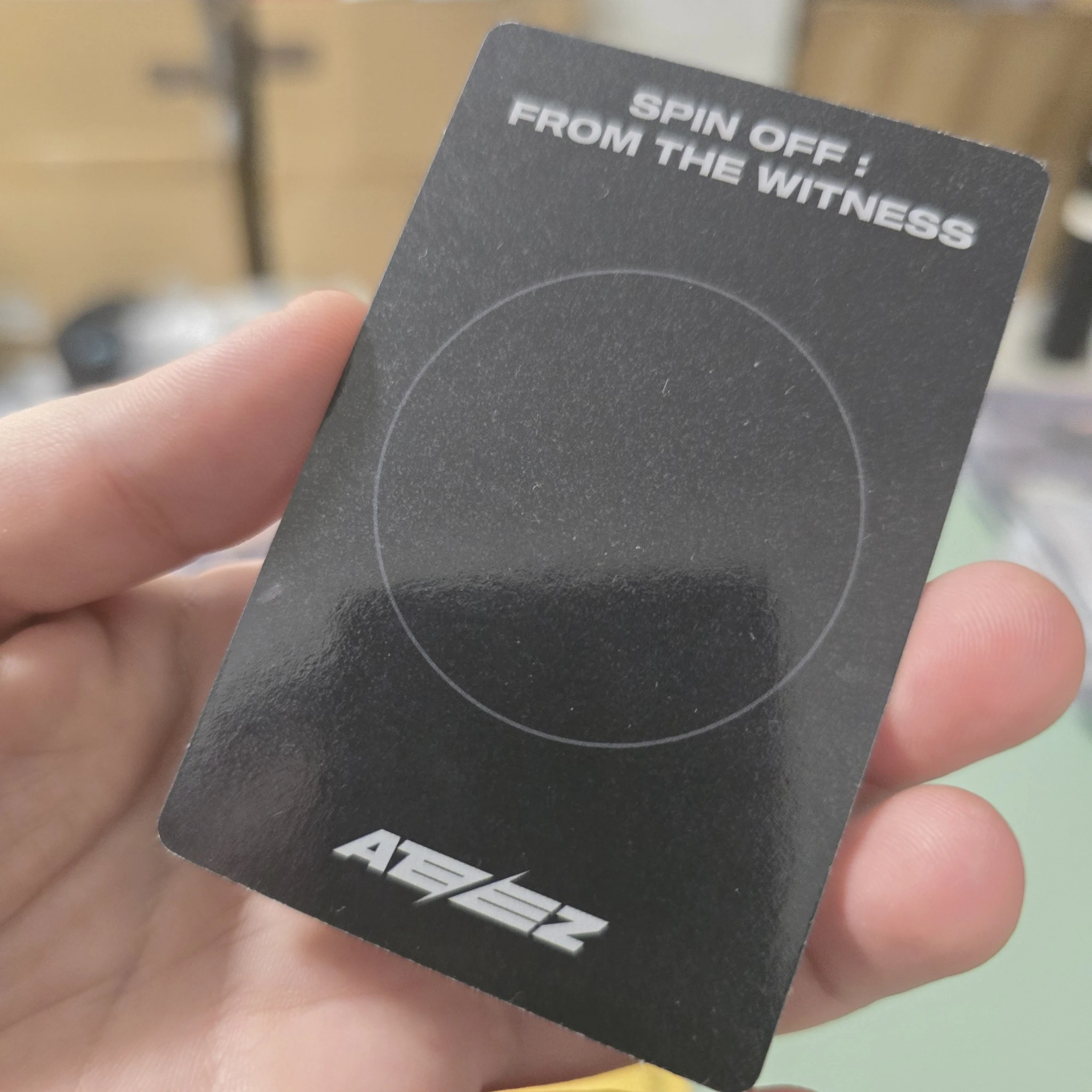 ATEEZ Jongho ATEEZ - Jongho - SPIN OFF : FROM THE WITNESS Album album photocard witness version version 3 listing photo 2