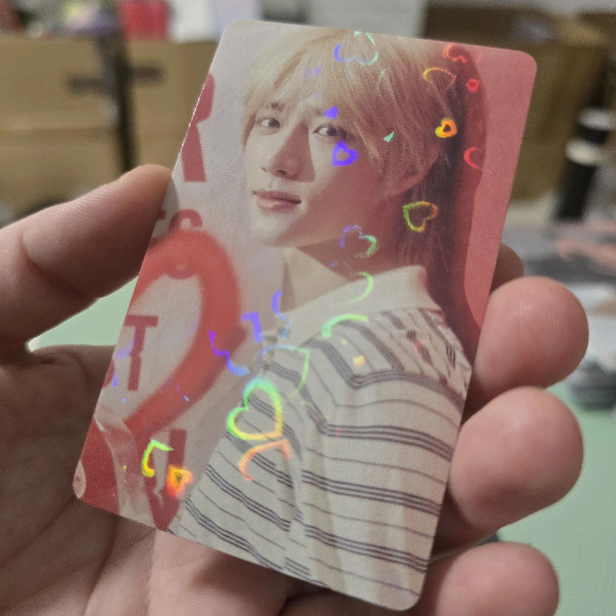 TOMORROW X TOGETHER Beomgyu TOMORROW X TOGETHER - Beomgyu - The Star Chapter: Sanctuary Album pob (pre-order benefit) weverse japan shop (wvj) holographic (hologram) standard version listing photo 2