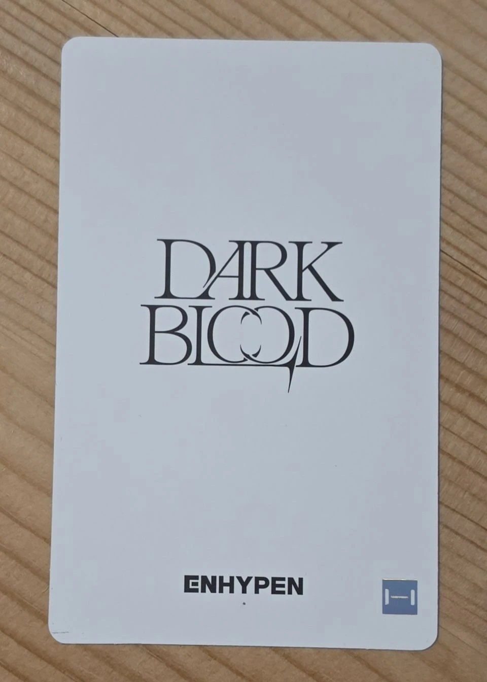 ENHYPEN Sunghoon ENHYPEN - Sunghoon - DARK BLOOD Album lucky draw round 1 soundwave listing photo 2