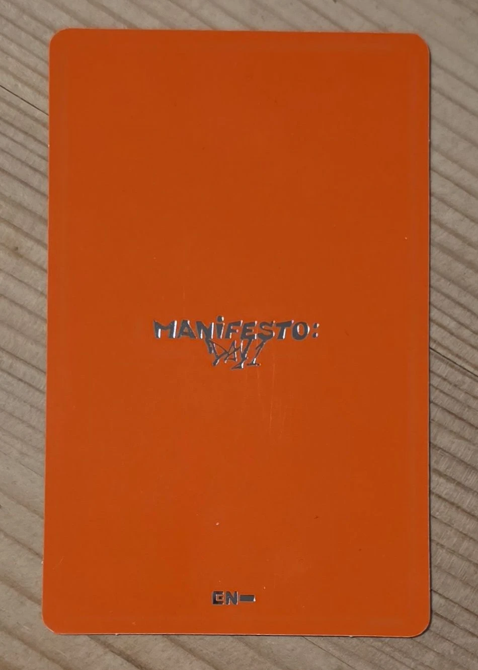 ENHYPEN Sunghoon ENHYPEN - Sunghoon - MANIFESTO: DAY 1 Album album photocard korean album standard version D version J version listing photo 2