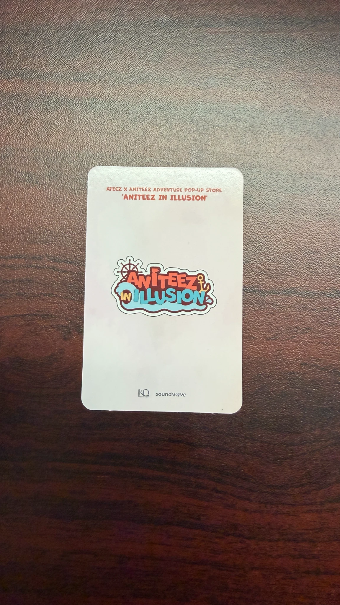 ATEEZ Mingi ATEEZ - Mingi - ANITEEZ IN ILLUSION Other stamp event listing photo 2