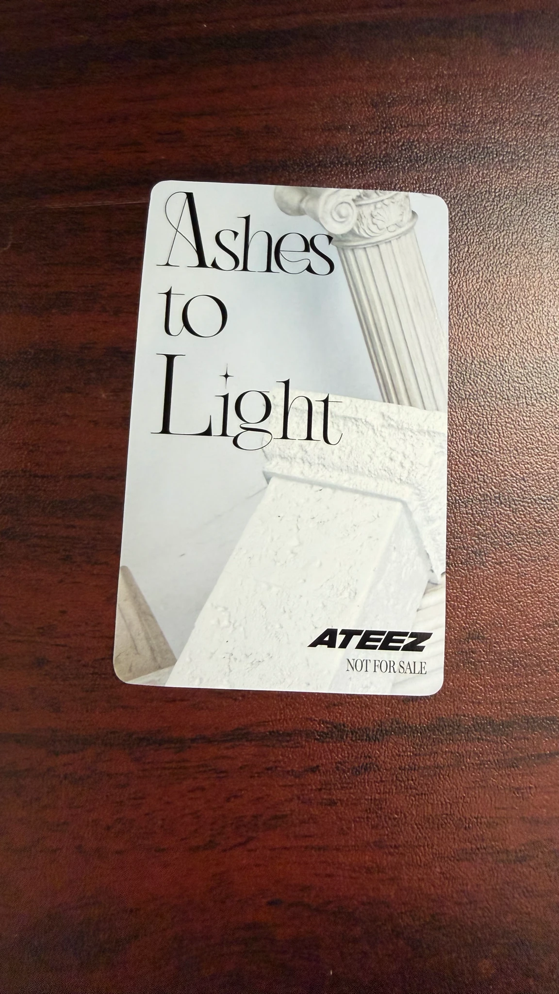 ATEEZ Mingi ATEEZ - Mingi - Ashes to Light Album pre-order benefit (pob) UMS japan (universal music store) listing photo 2