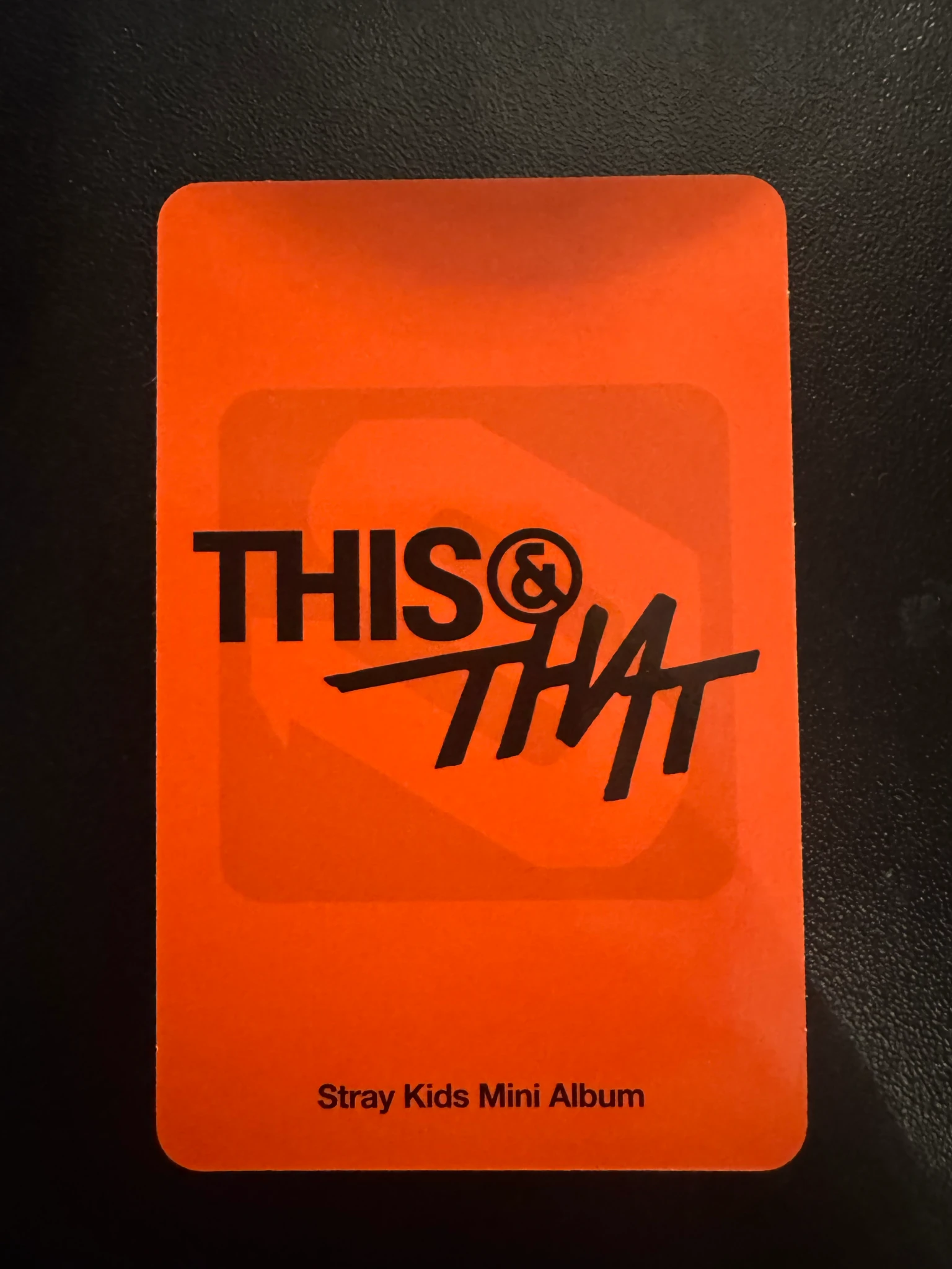 Stray Kids Felix Stray Kids - Felix - This & That Album album photocard fanclub version listing photo 2