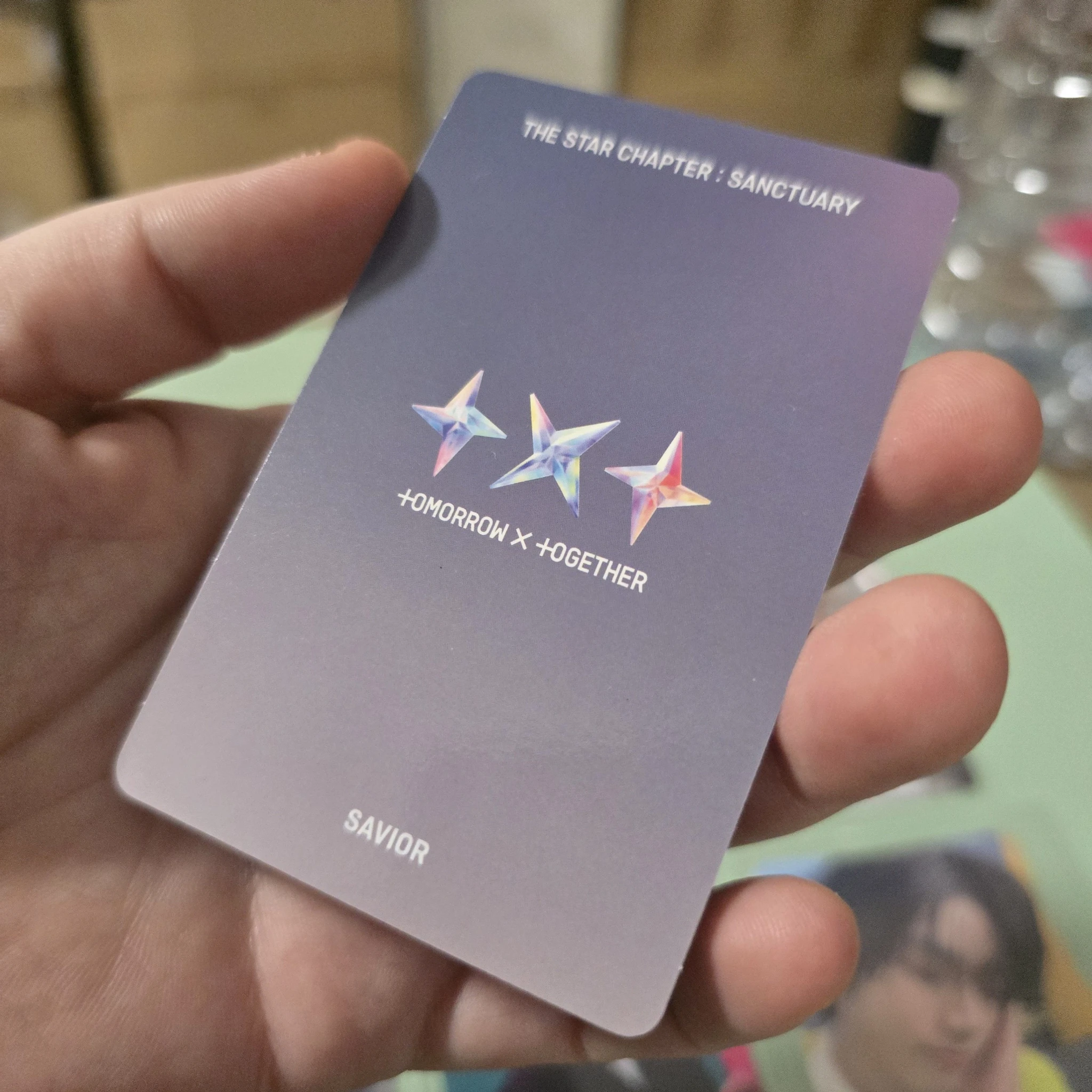 TOMORROW X TOGETHER Beomgyu TOMORROW X TOGETHER - Beomgyu - The Star Chapter: Sanctuary Album album photocard savior ver. listing photo 2