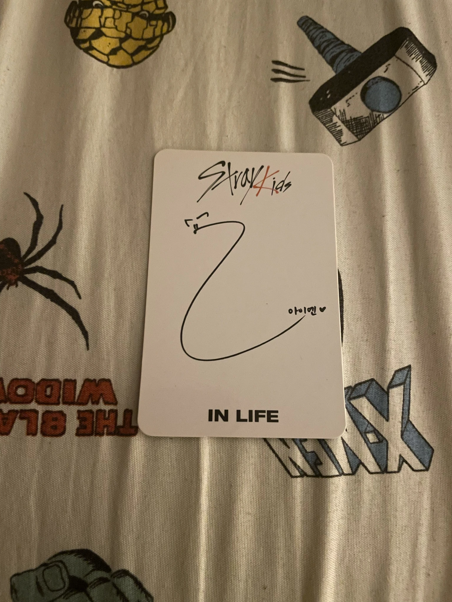 Stray Kids I.N Stray Kids - I.N - In Life Album yizhiyu video call fansign round 1 listing photo 2