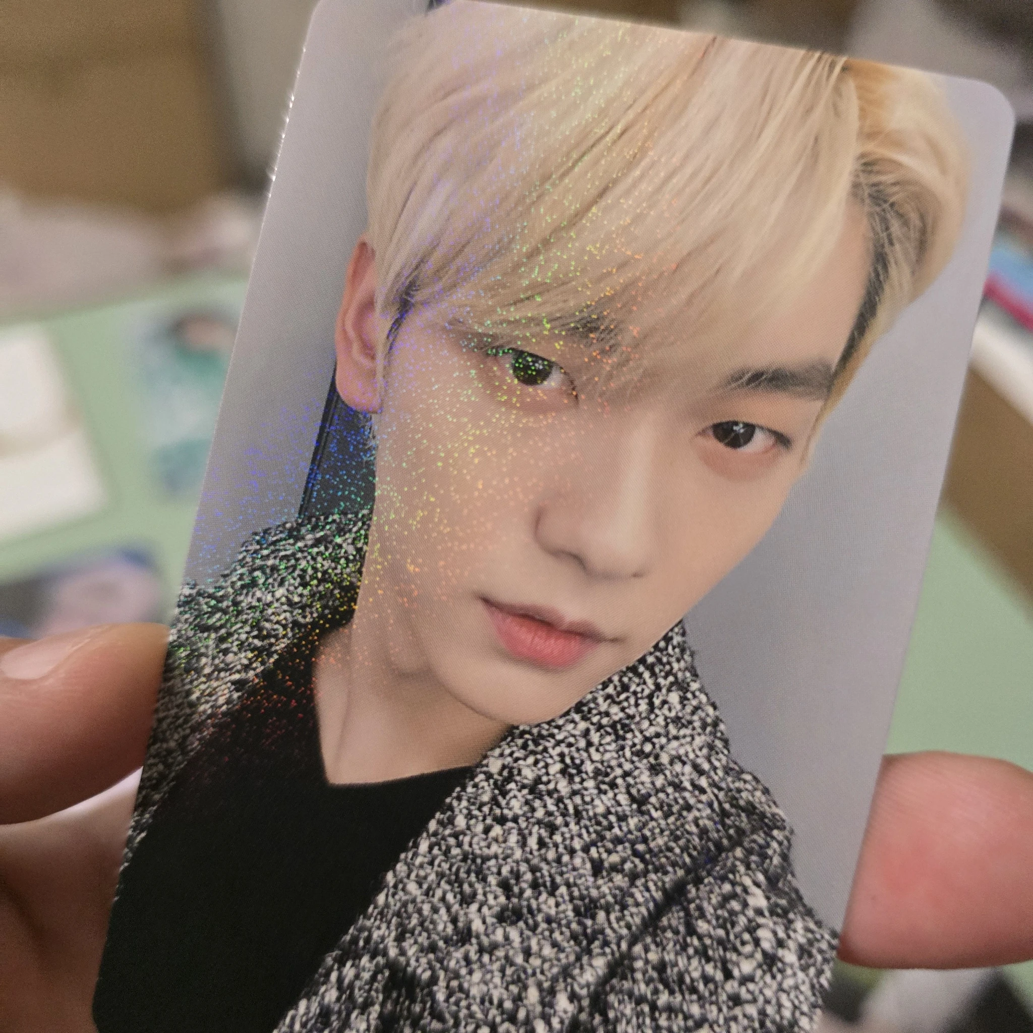 TOMORROW X TOGETHER Soobin TOMORROW X TOGETHER - Soobin - The Name Chapter: Temptation Album pre-order benefit weverse japan hologram listing photo 2