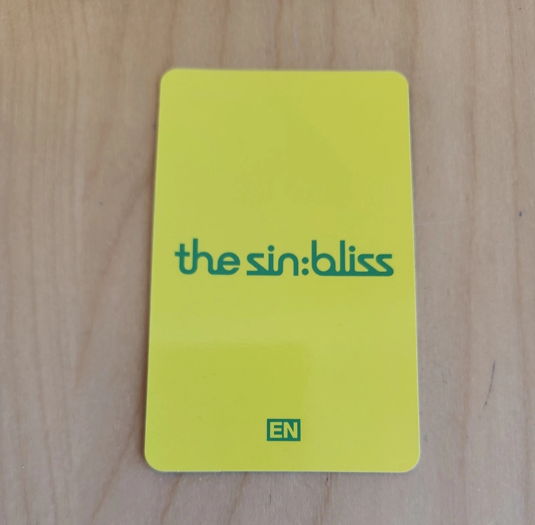 ENHYPEN Jungwon ENHYPEN - Jungwon - THE SIN: BLISS Album kpop nara retail exclusive listing photo 2