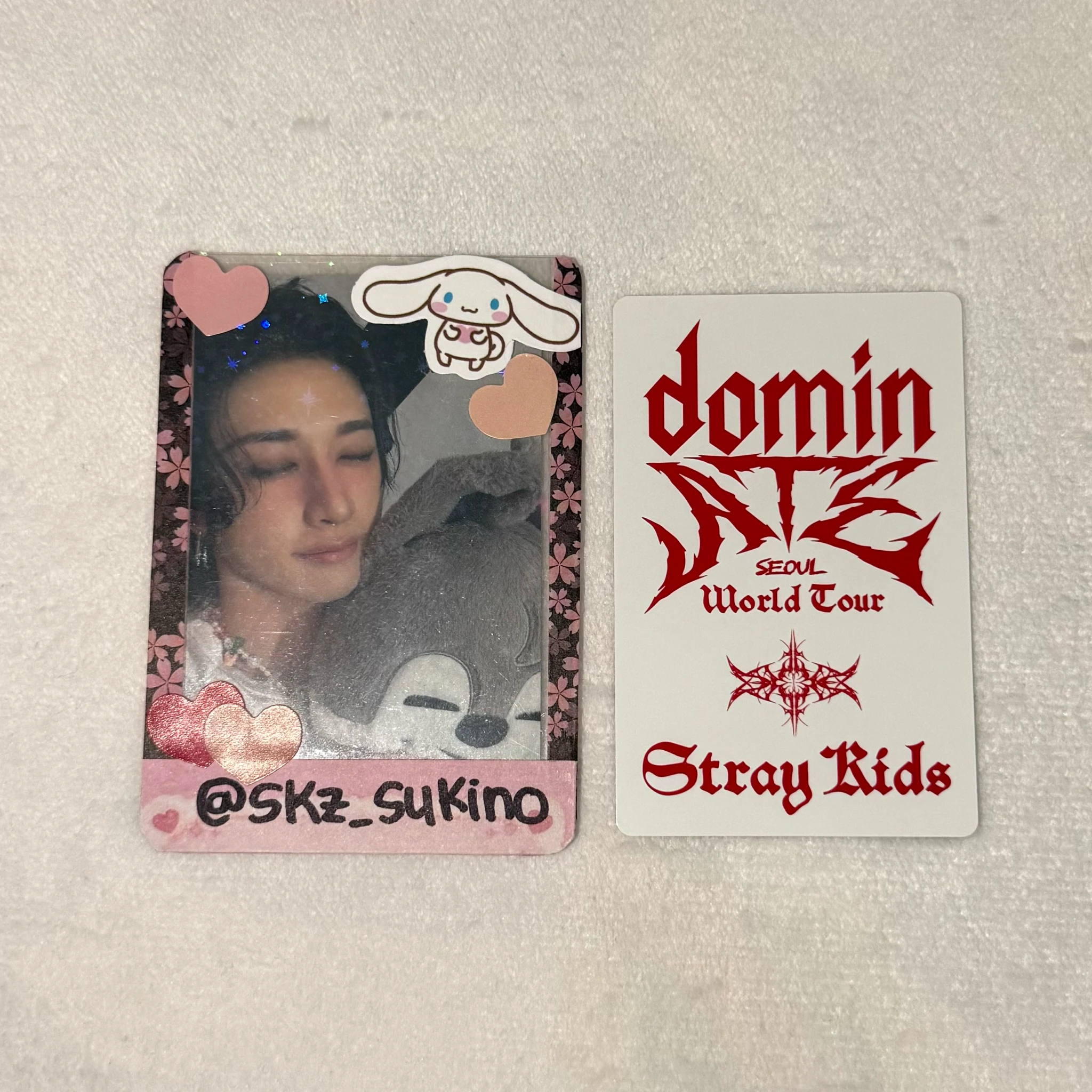 Stray Kids Seungmin Stray Kids - Seungmin - <dominATE SEOUL>  DVD & BLU-RAY Other pre-order benefit (pob) photocard set listing photo 2