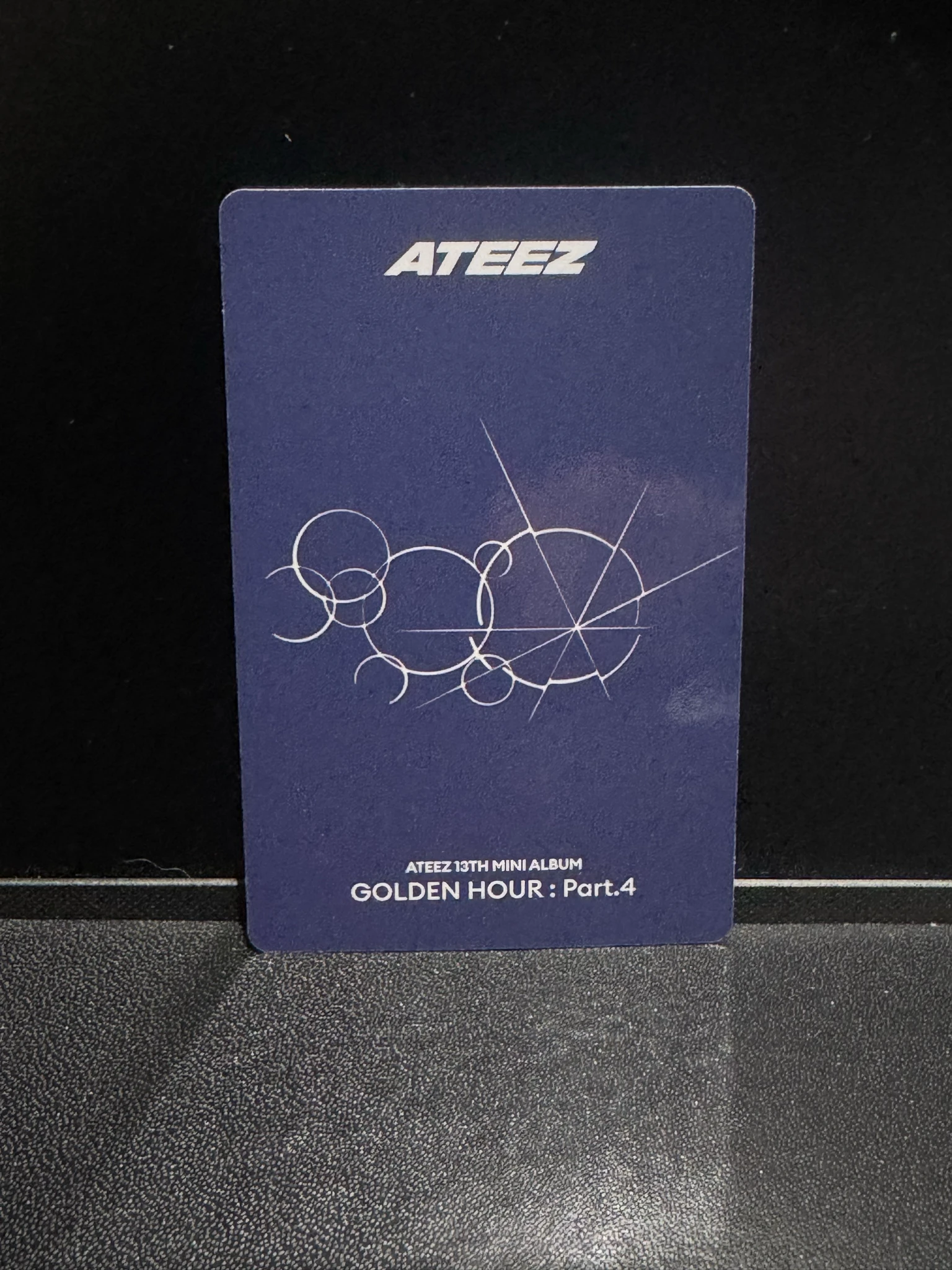 ATEEZ ATEEZ - Wooyoung & Jongho - Golden Hour : Part.4 Album pob (pre-order benefit) toktoq listing photo 2