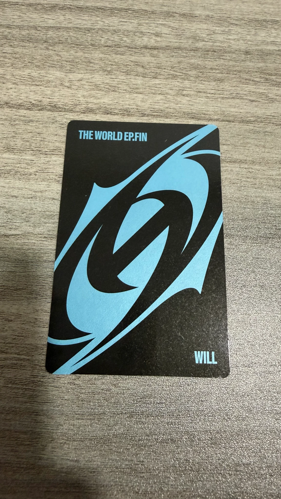 ATEEZ Yunho ATEEZ - Yunho - THE WORLD EP.FIN: WILL Album Z Ver album photocard listing photo 2