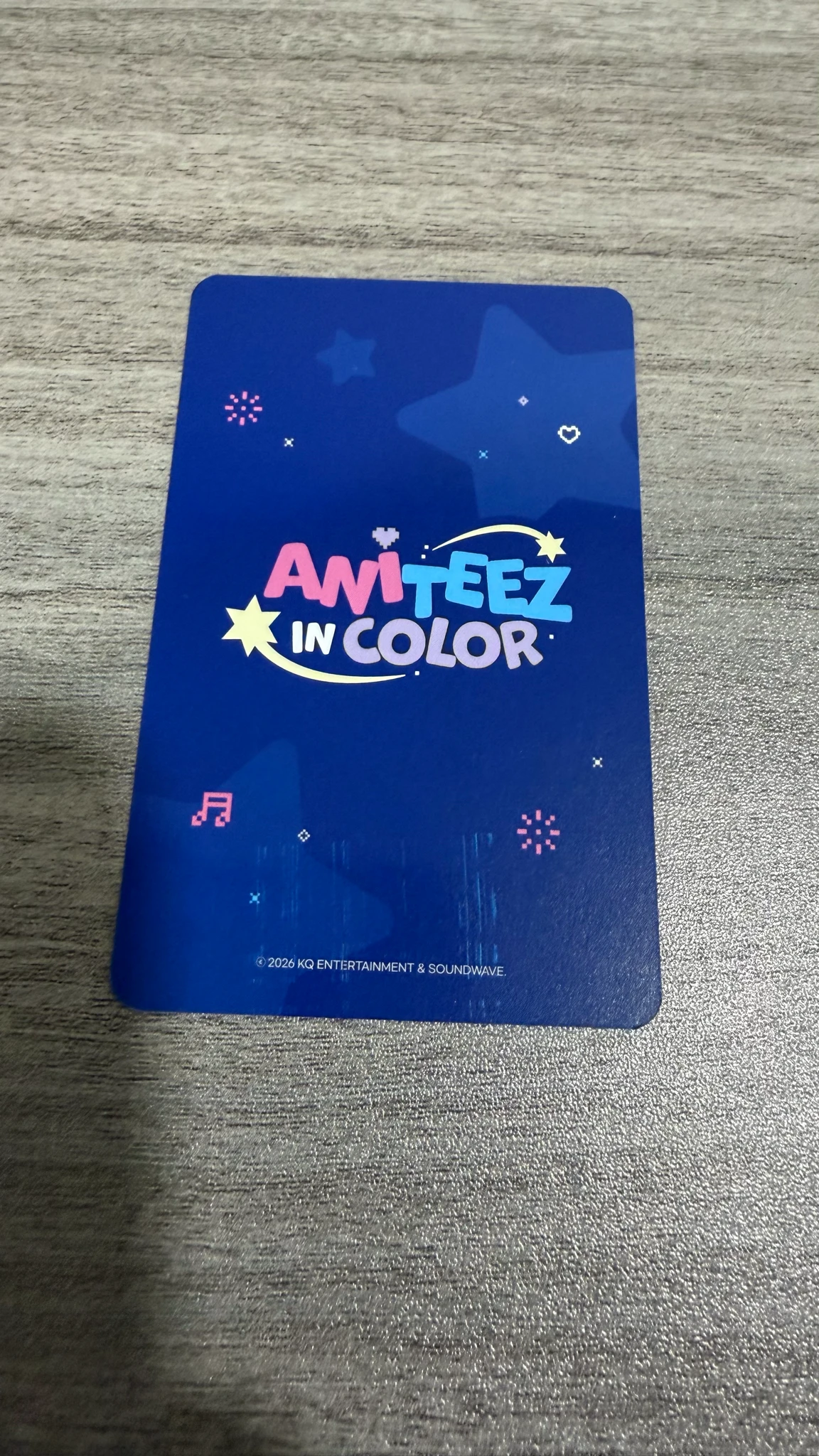 ATEEZ ATEEZ - Hongjoong & Yunho - ANITEEZ IN COLOR Other trading card listing photo 2