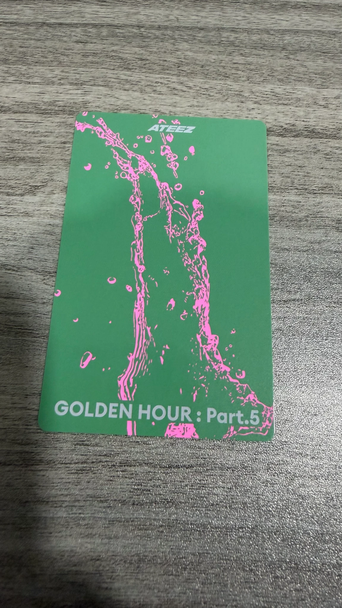 ATEEZ Seonghwa ATEEZ - Seonghwa - GOLDEN HOUR : Part.5 Album Z version listing photo 2