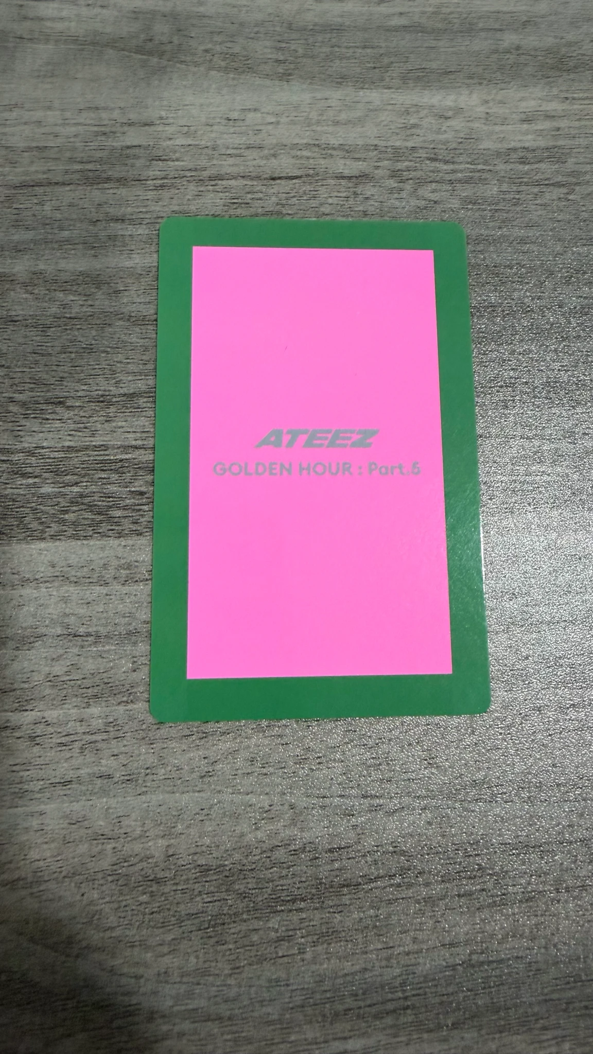 ATEEZ Yunho ATEEZ - Yunho - GOLDEN HOUR : Part.5 Album album photocard Z version listing photo 2