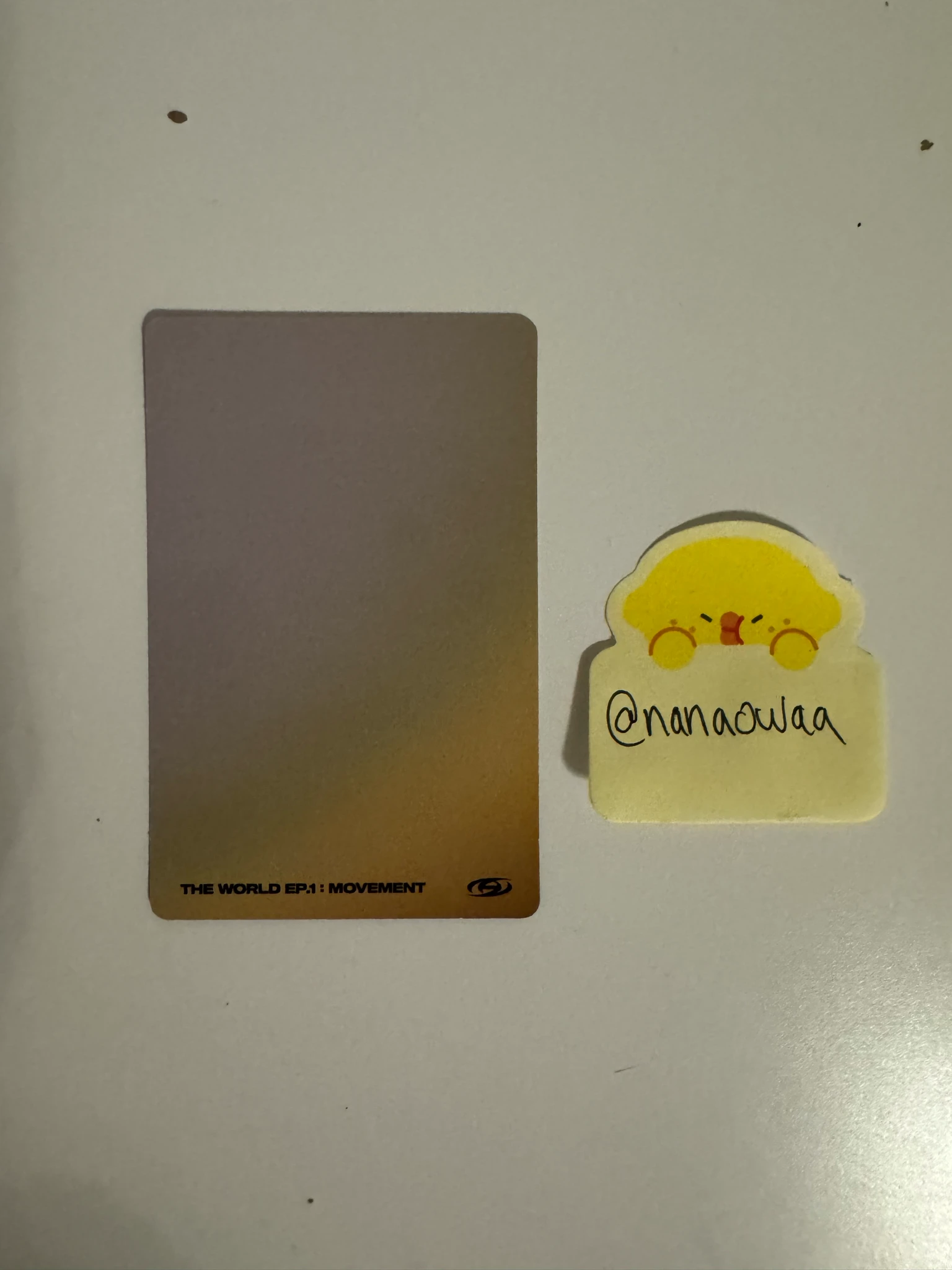 ATEEZ Seonghwa ATEEZ - Seonghwa - THE WORLD EP.1 : MOVEMENT Album album photocard diary version 2 listing photo 2