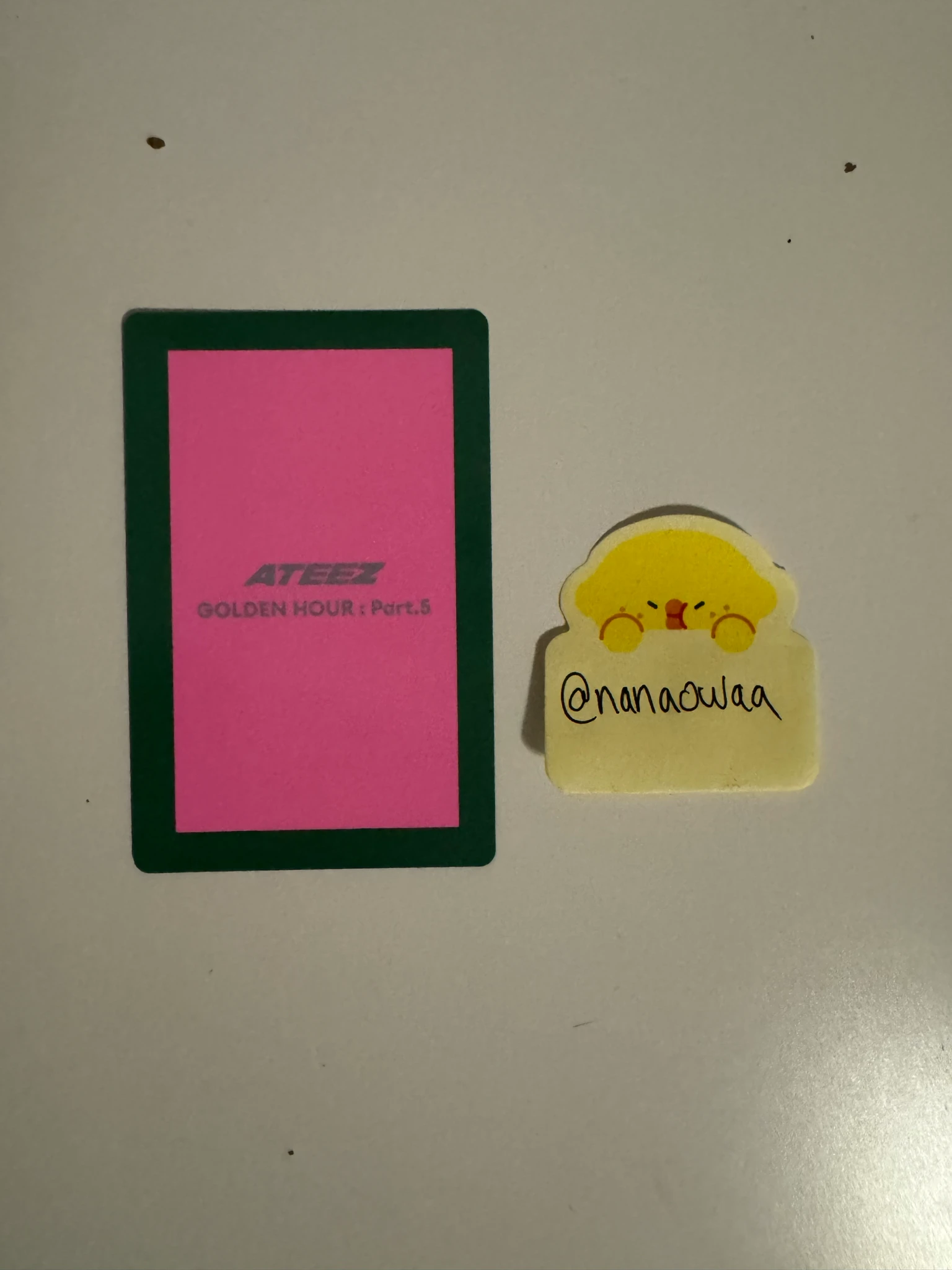 ATEEZ Yeosang ATEEZ - Yeosang - GOLDEN HOUR : Part.5 Album album photocard Z version version 2 listing photo 2