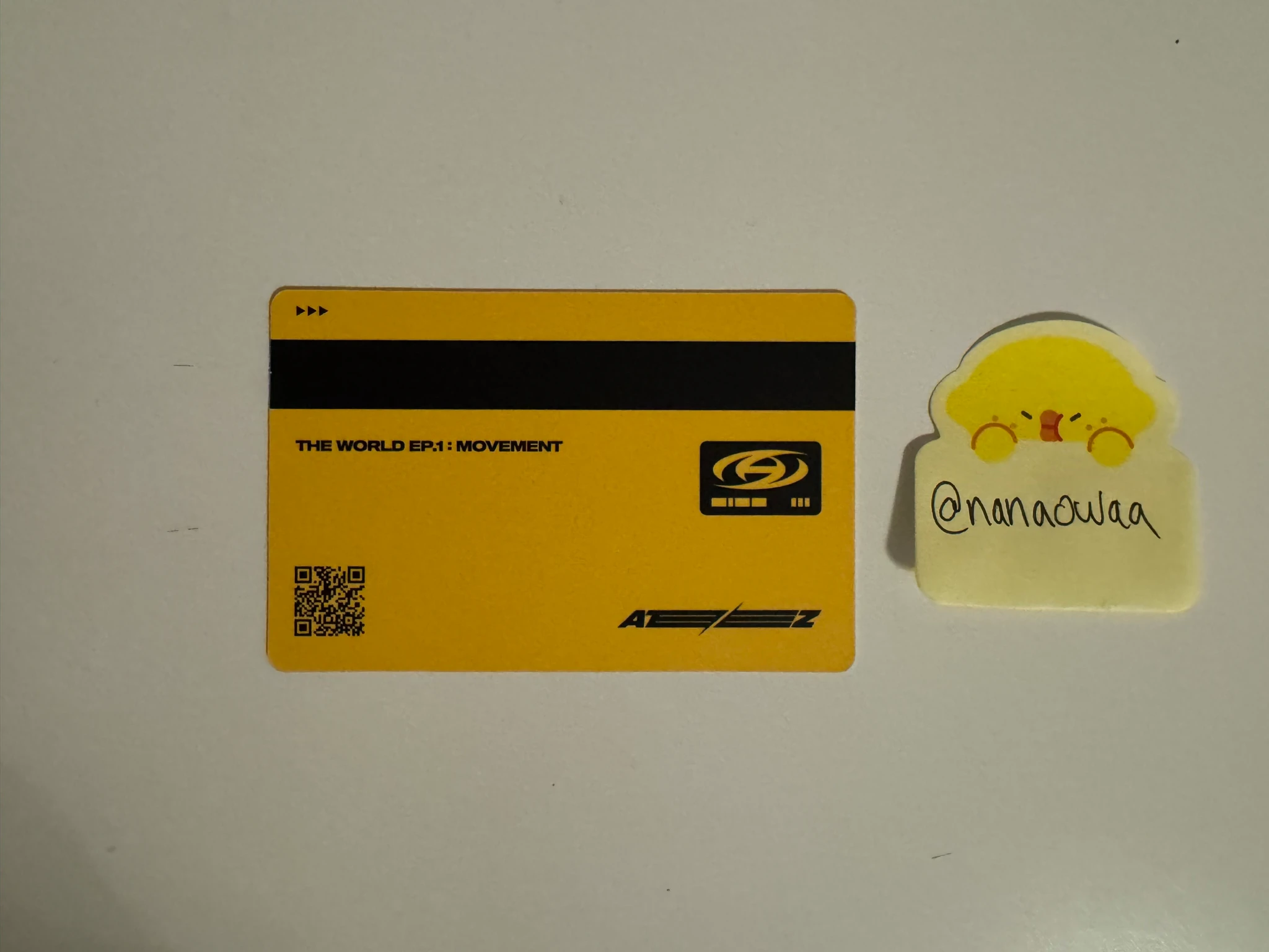 ATEEZ Yeosang ATEEZ - Yeosang - THE WORLD EP.1 : MOVEMENT Album album photocard id card Diary Ver. listing photo 2
