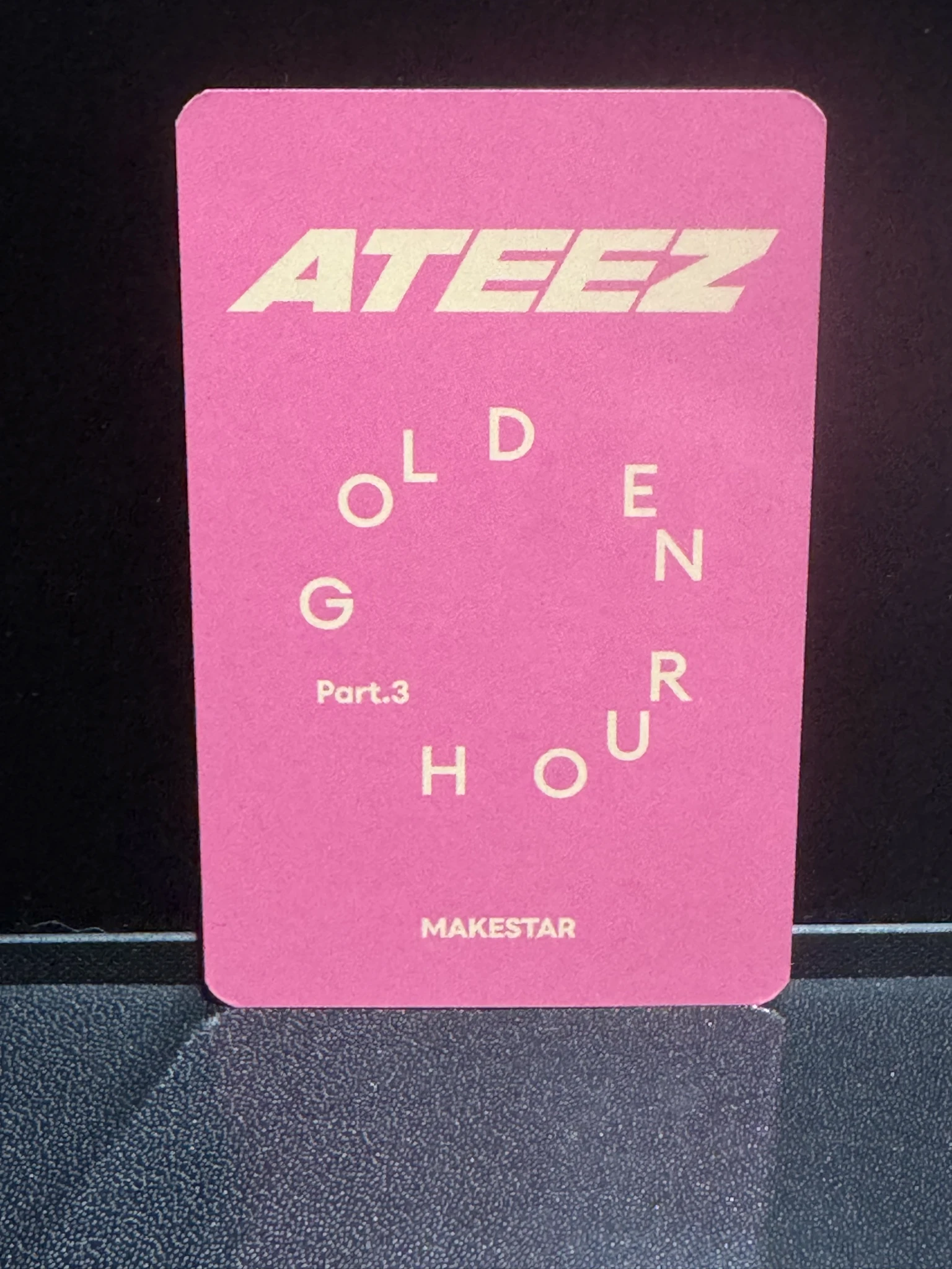 ATEEZ Seonghwa ATEEZ - Seonghwa - Golden Hour : Part.3 Album listing photo 2