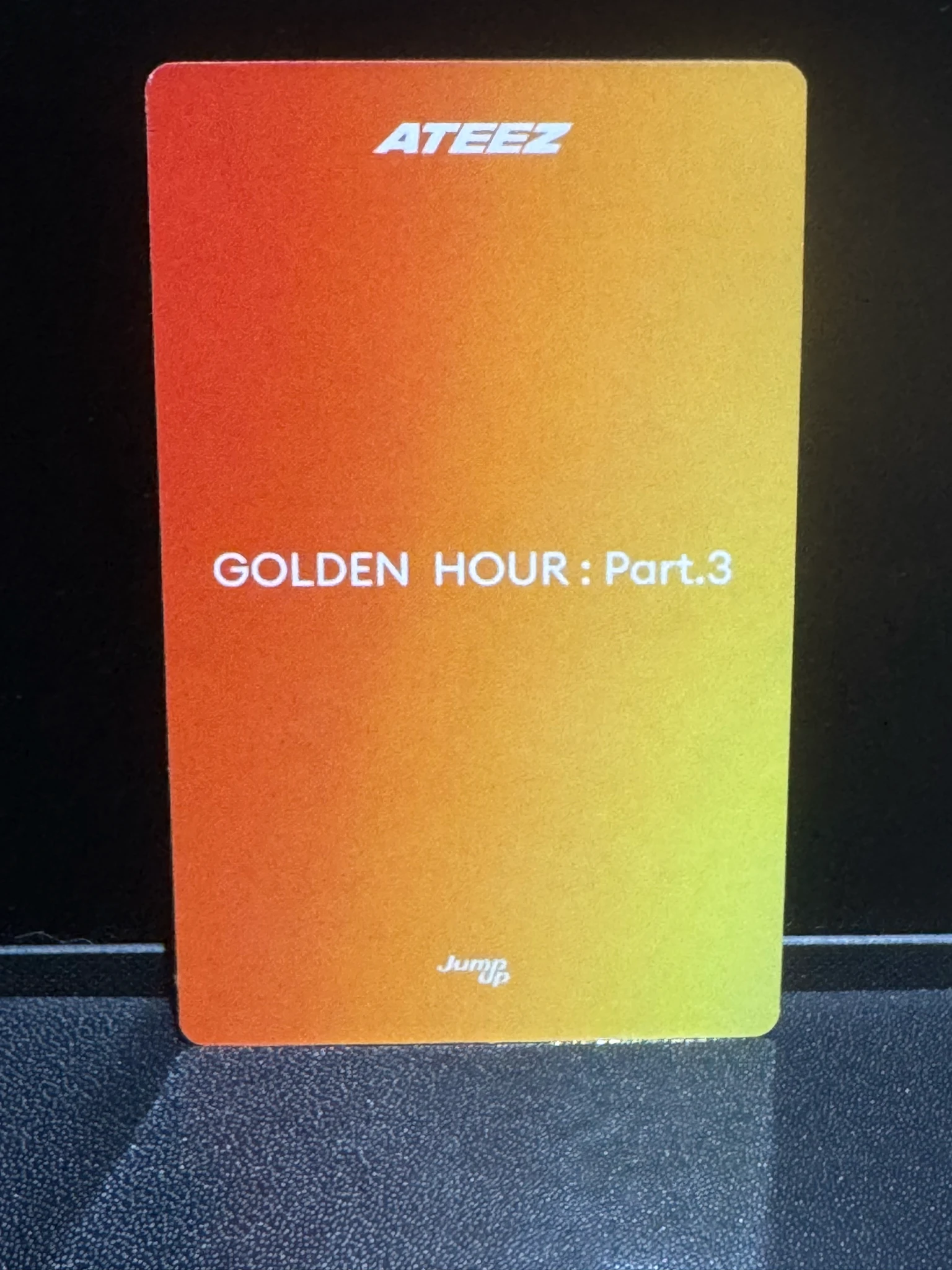 ATEEZ Jongho ATEEZ - Jongho - Golden Hour : Part.3 Album pob (pre-order benefit) listing photo 2