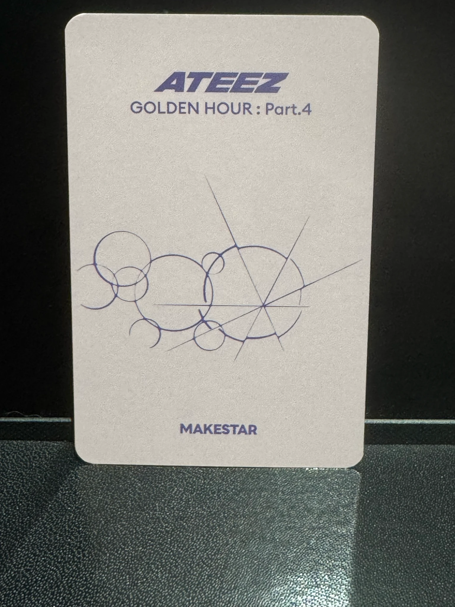 ATEEZ ATEEZ - Yunho & Yeosang - Golden Hour : Part.4 Album fansign makestar round 6 unit photocard listing photo 2