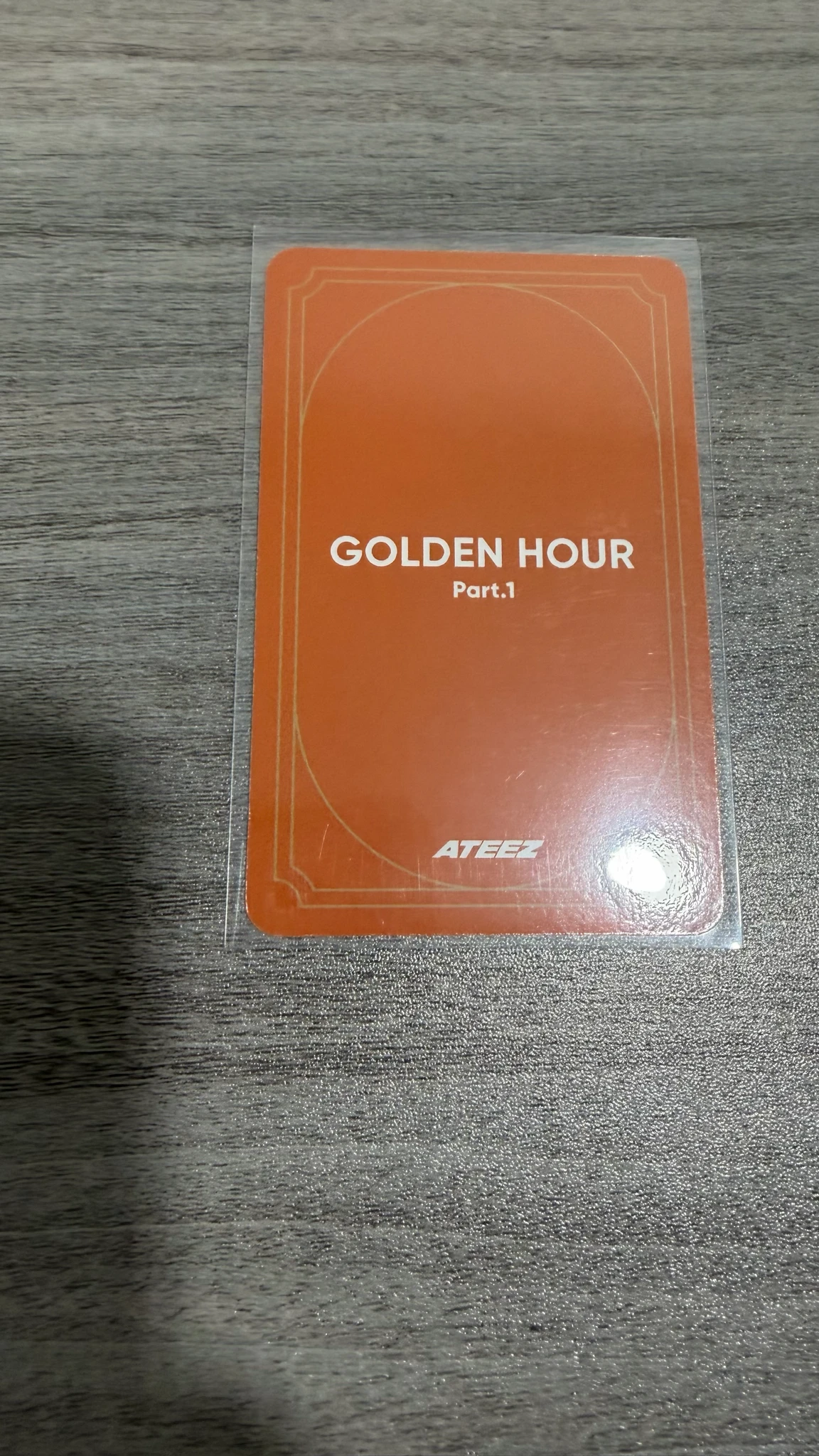 ATEEZ Hongjoong ATEEZ - Hongjoong - Golden Hour : Part.1 Album album photocard image card listing photo 2