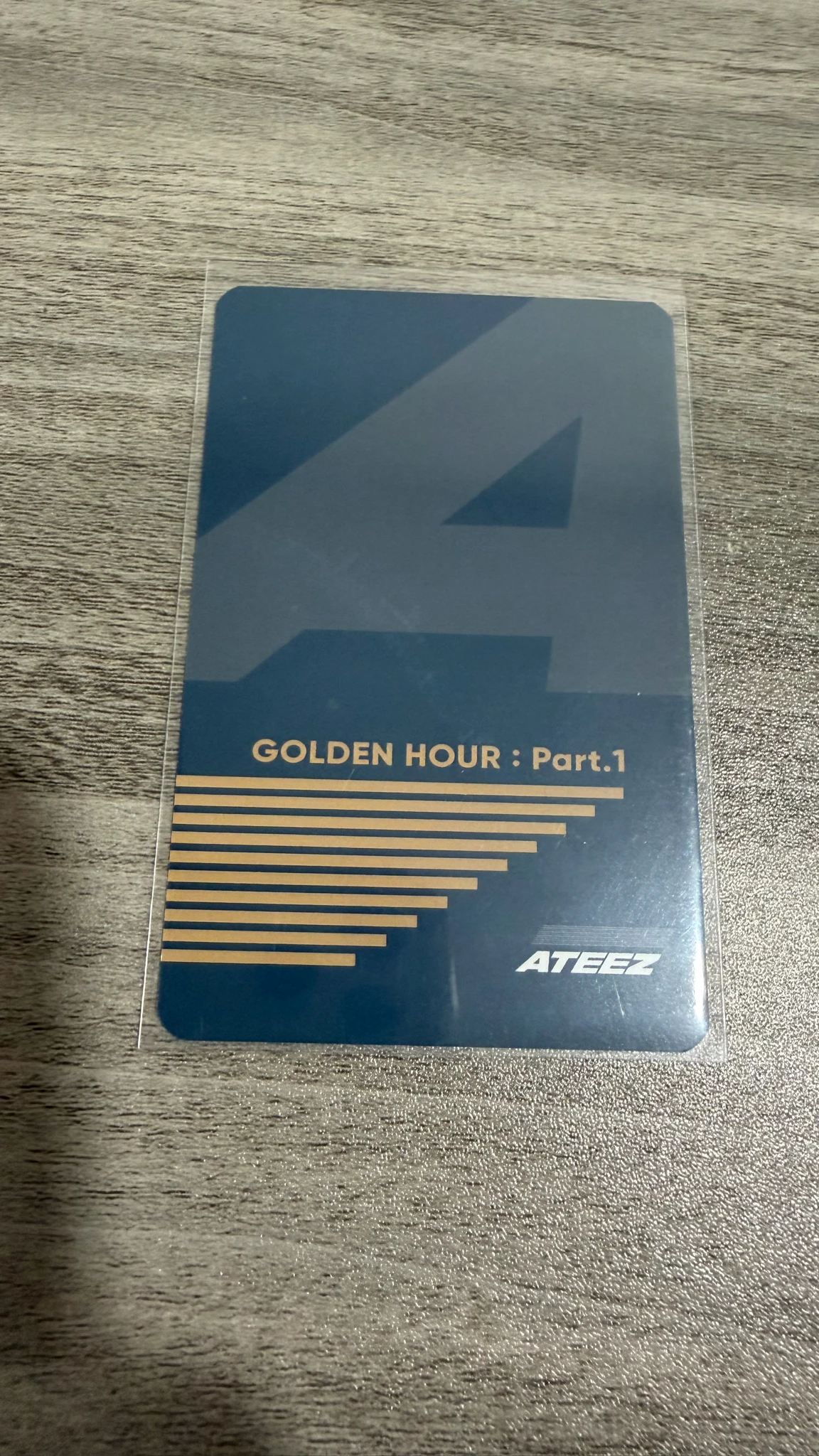 ATEEZ Jongho ATEEZ - Jongho - Golden Hour : Part.1 Album merch photocard A version photocard set listing photo 2