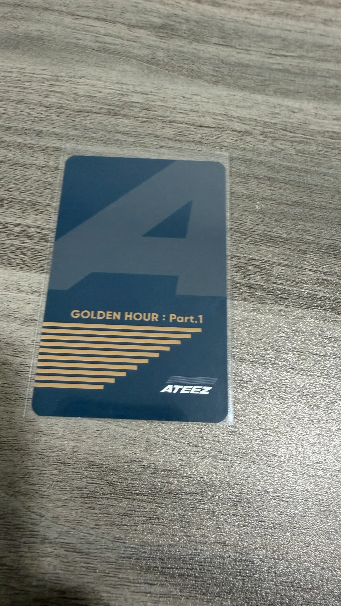 ATEEZ Hongjoong ATEEZ - Hongjoong - Golden Hour : Part.1 Album A version merch photocard photocard set listing photo 2