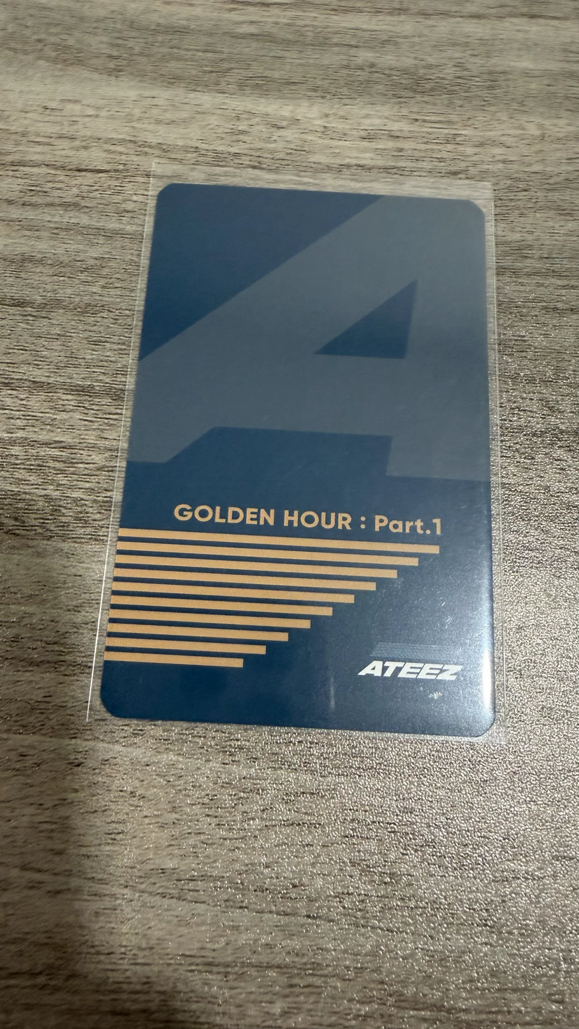 ATEEZ San ATEEZ - San - Golden Hour : Part.1 Album merch photocard A version photocard set listing photo 2
