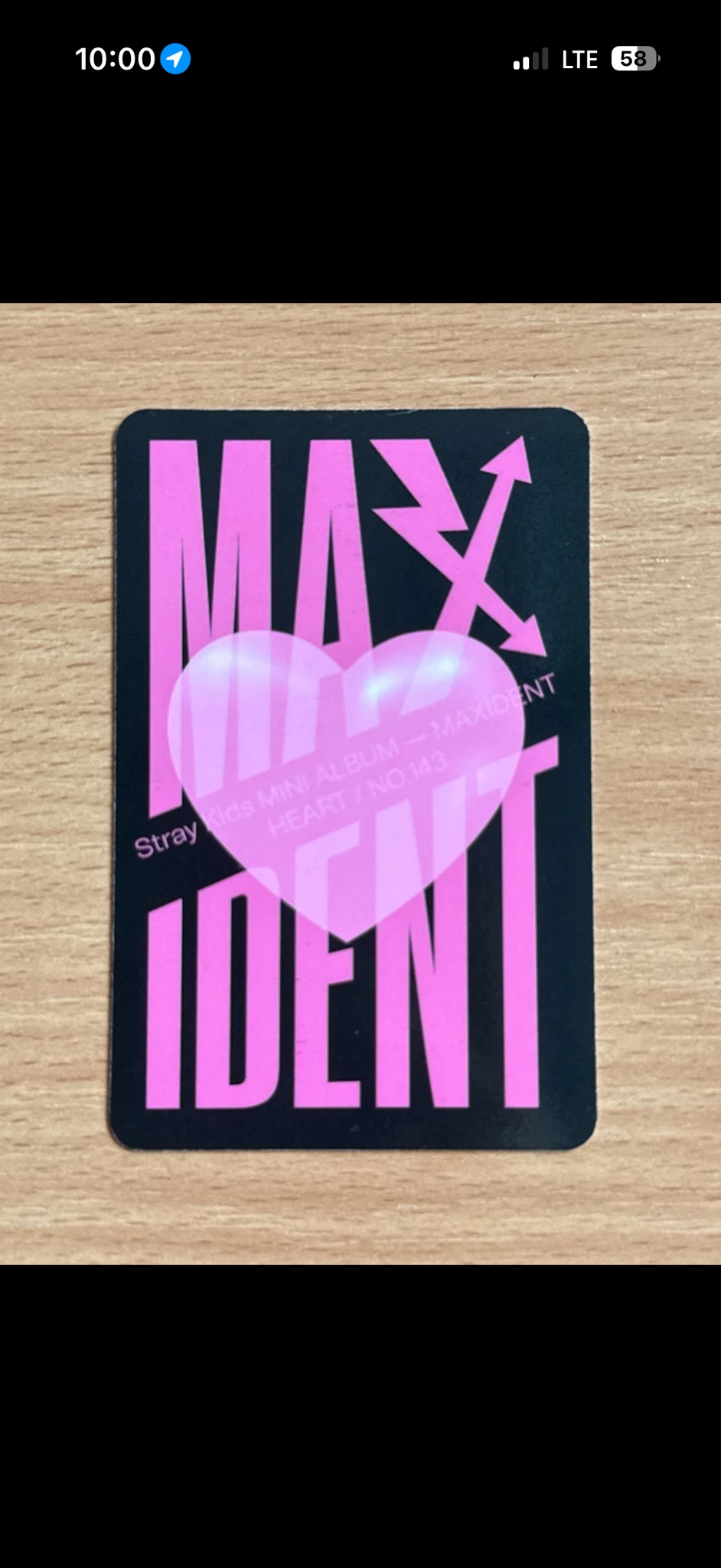 Stray Kids HAN Stray Kids - HAN - Maxident Album heart version listing photo 2