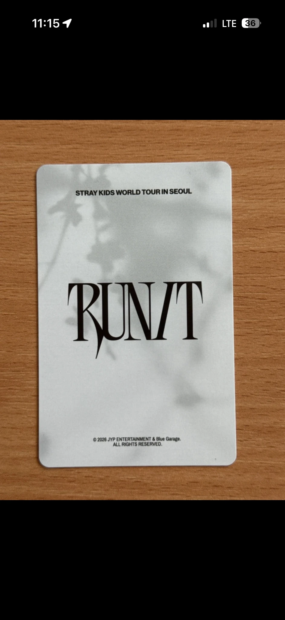 Stray Kids Changbin Stray Kids - Changbin - RUN IT World Tour Event offline purchase benefit seoul listing photo 2