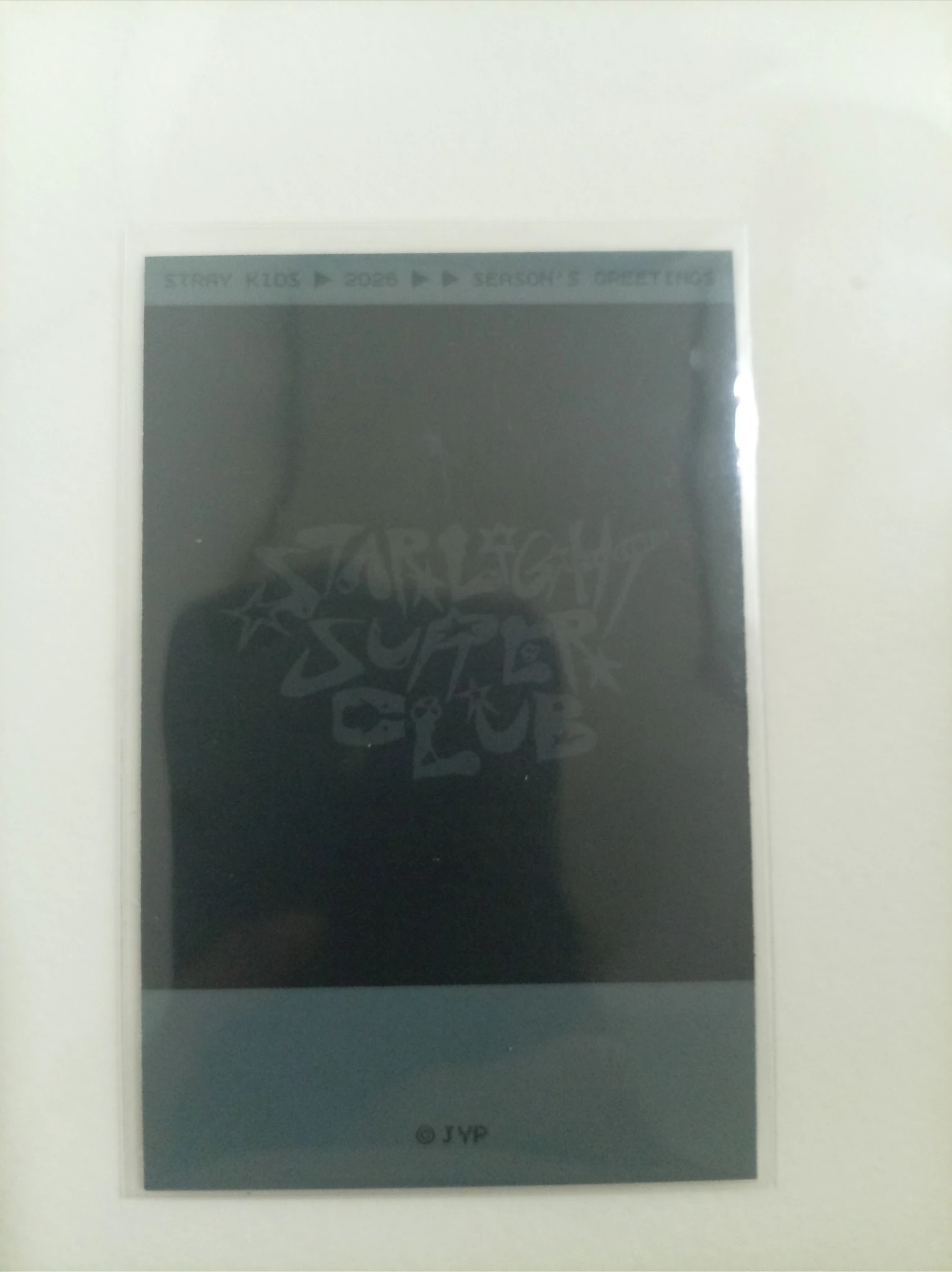 Stray Kids Bang Chan Stray Kids - Bang Chan - 2026 Season's Greetings - Starlight Supper Club Other polaroid polaroid set listing photo 2