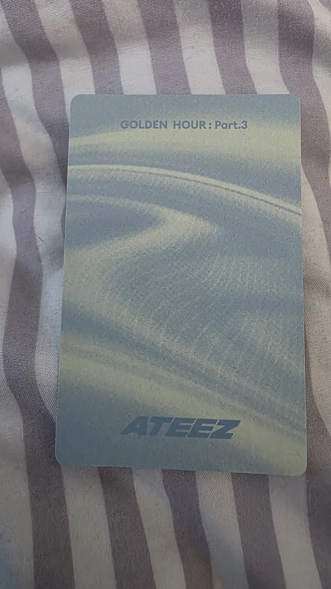 ATEEZ Jongho ATEEZ - Jongho - Golden Hour : Part.3 Album poca album listing photo 2