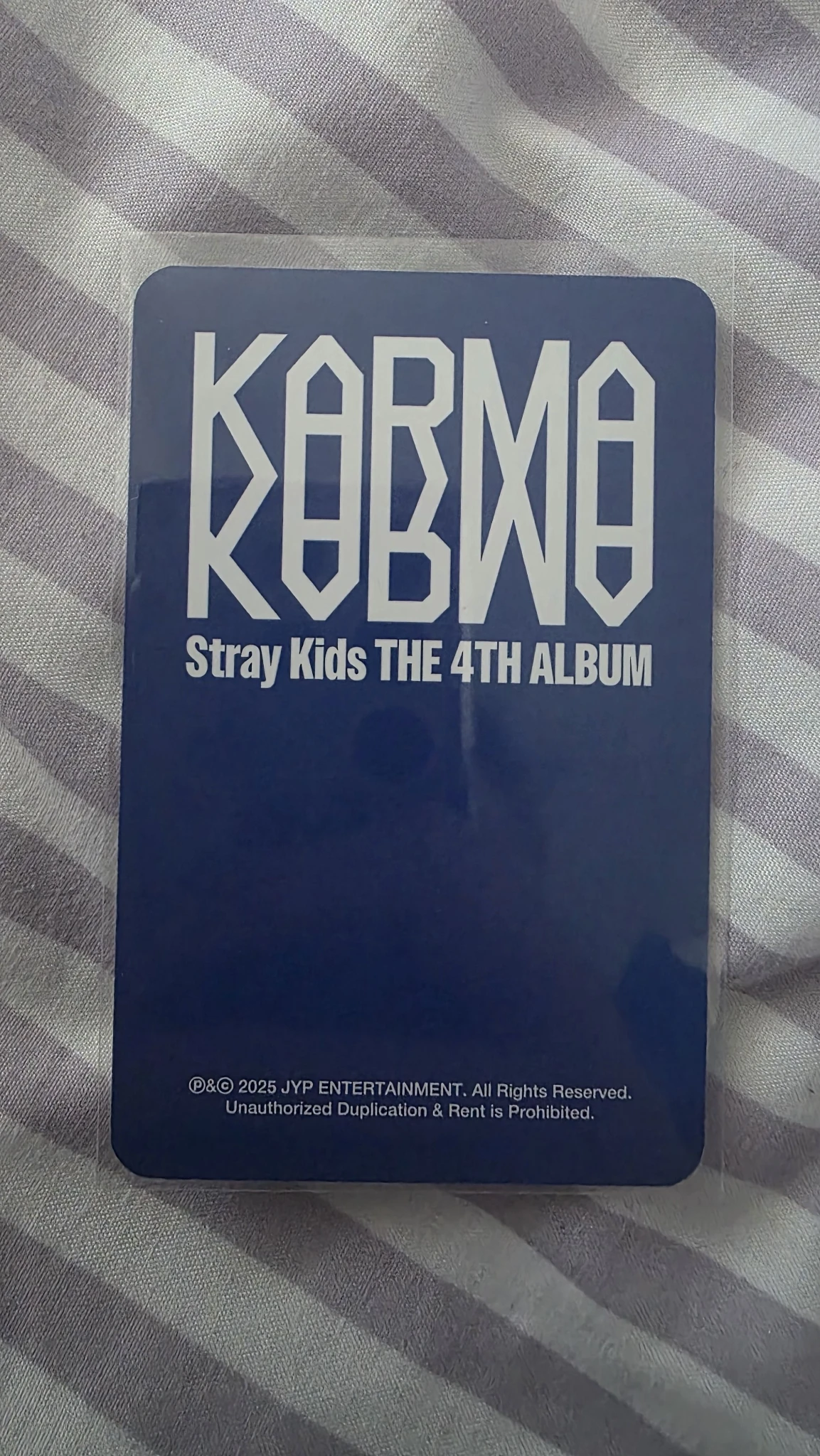 Stray Kids I.N Stray Kids - I.N - KARMA Album pre-order benefit soundwave listing photo 2