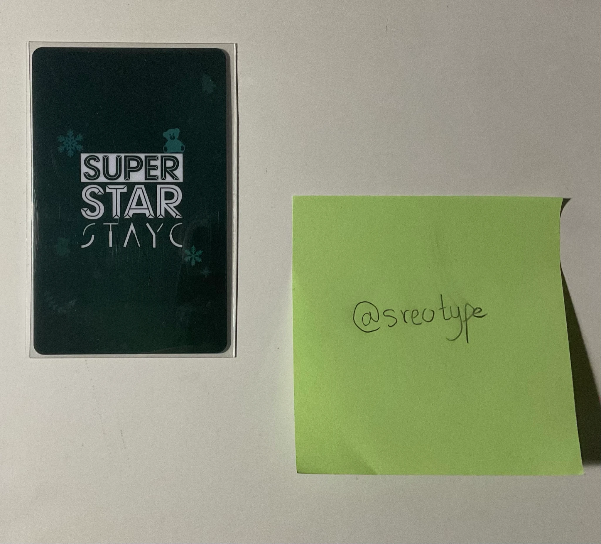 STAYC Sumin STAYC - Sumin - SUPERSTAR Pop-Ups Event STAR+ING superstar holographic (hologram) listing photo 2