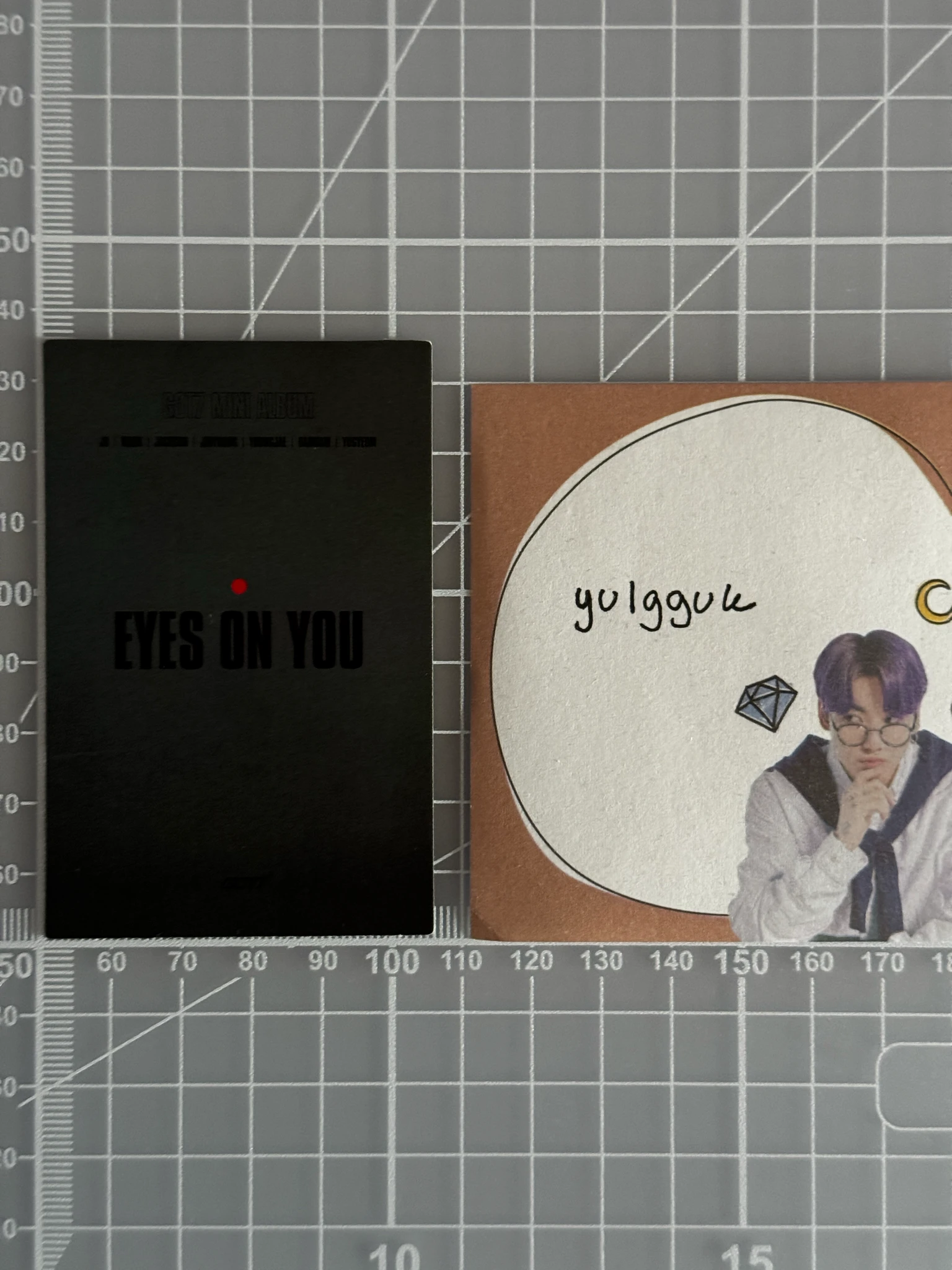 GOT7 Jay B GOT7 - Jay B - Eyes On You Album special card album photocard listing photo 2