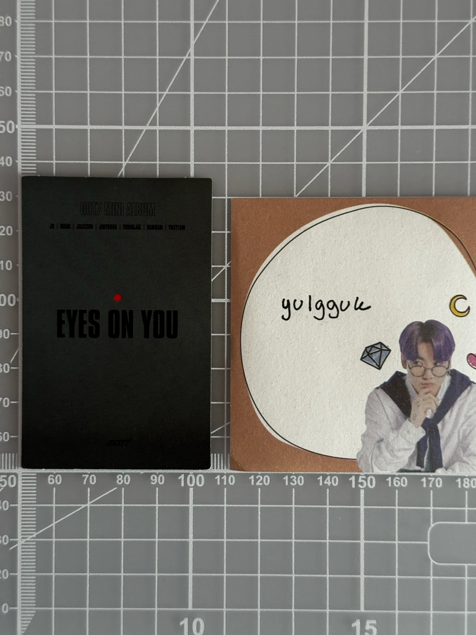 GOT7 BamBam GOT7 - BamBam - Eyes On You Album album photocard listing photo 2