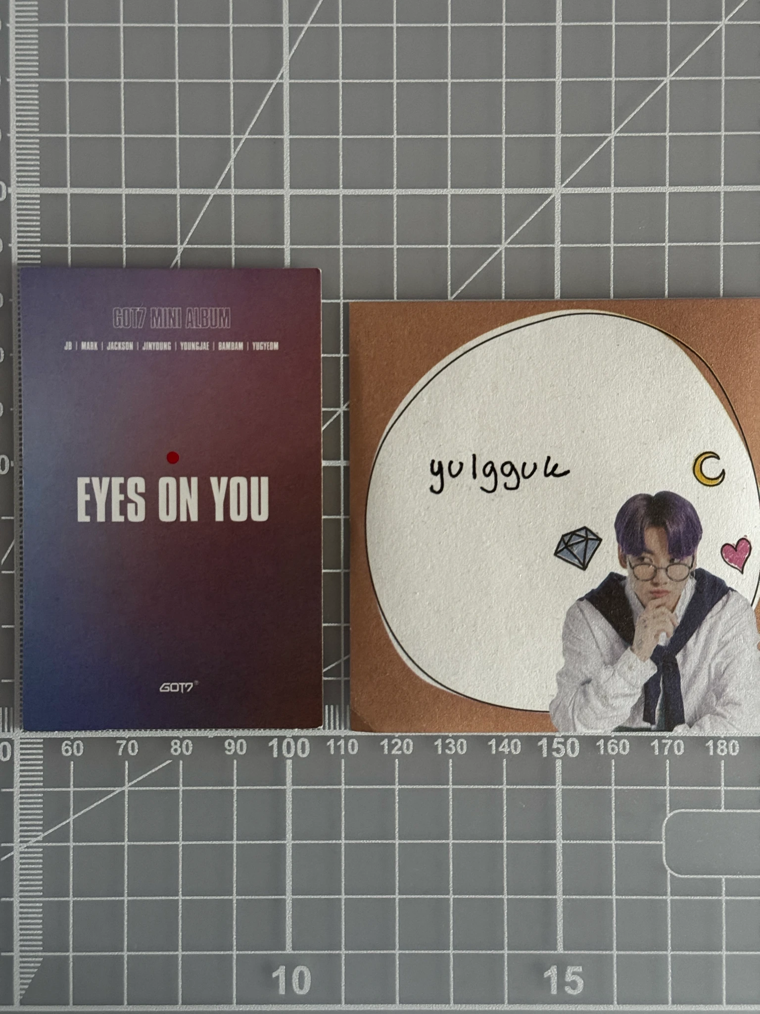 GOT7 BamBam GOT7 - BamBam - Eyes On You Album album photocard listing photo 2