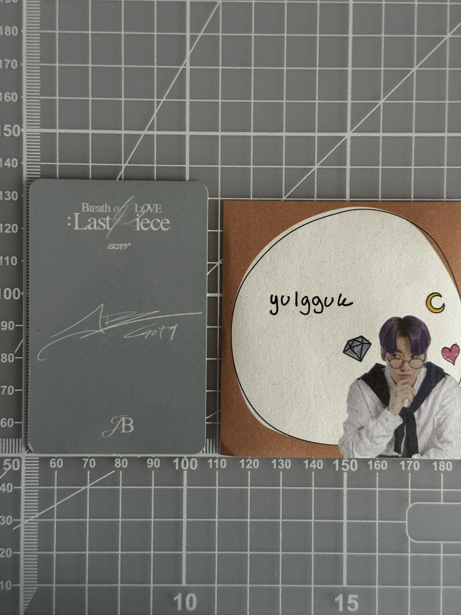 GOT7 Jay B GOT7 - Jay B - Breath of Love : Last Piece Album album photocard selfie version listing photo 2