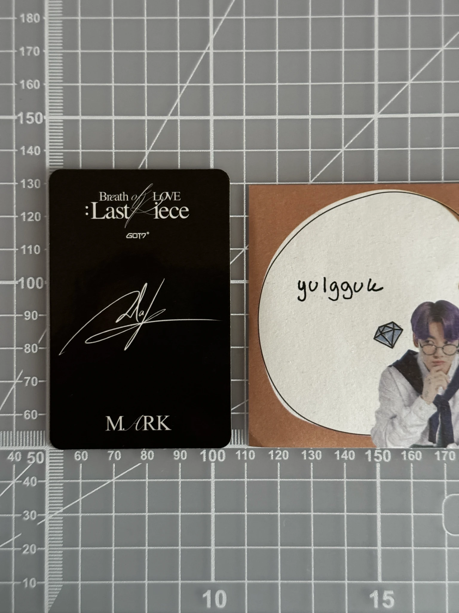 GOT7 Mark GOT7 - Mark - Breath of Love : Last Piece Album album photocard sweet version listing photo 2