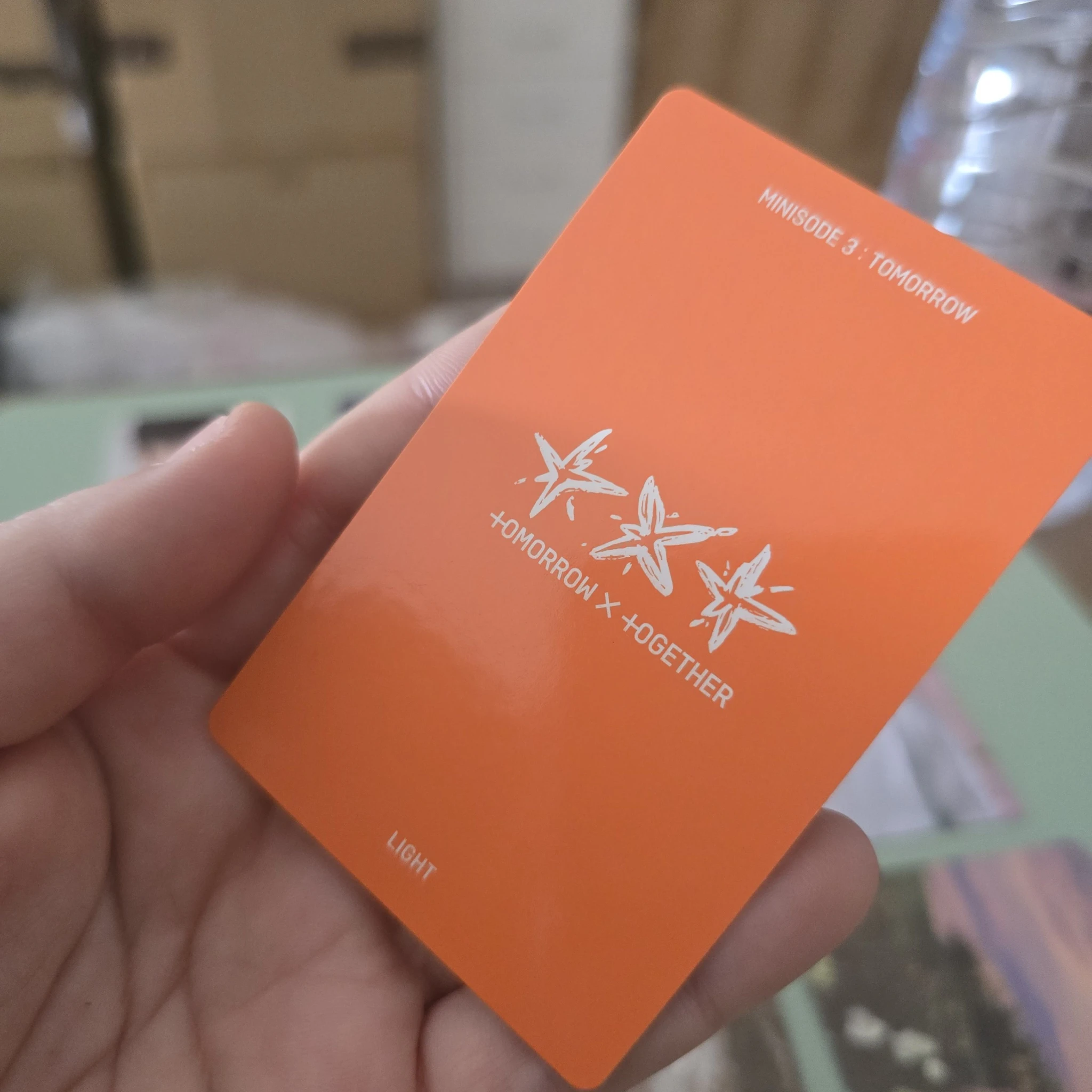 TOMORROW X TOGETHER Soobin TOMORROW X TOGETHER - Soobin - Minisode 3: Tomorrow Album album photocard light ver. listing photo 2