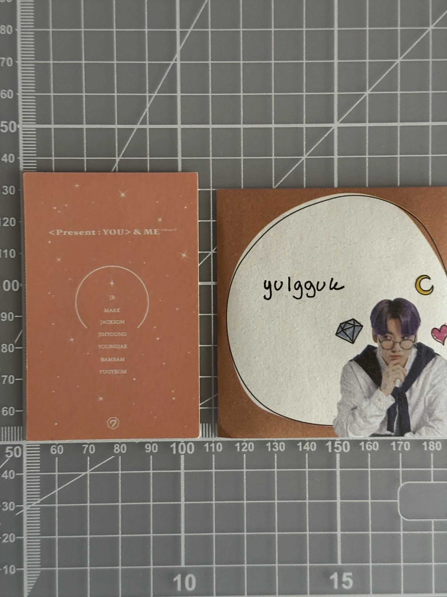 GOT7 Yugyeom GOT7 - Yugyeom - Present: YOU & ME Album album photocard listing photo 2