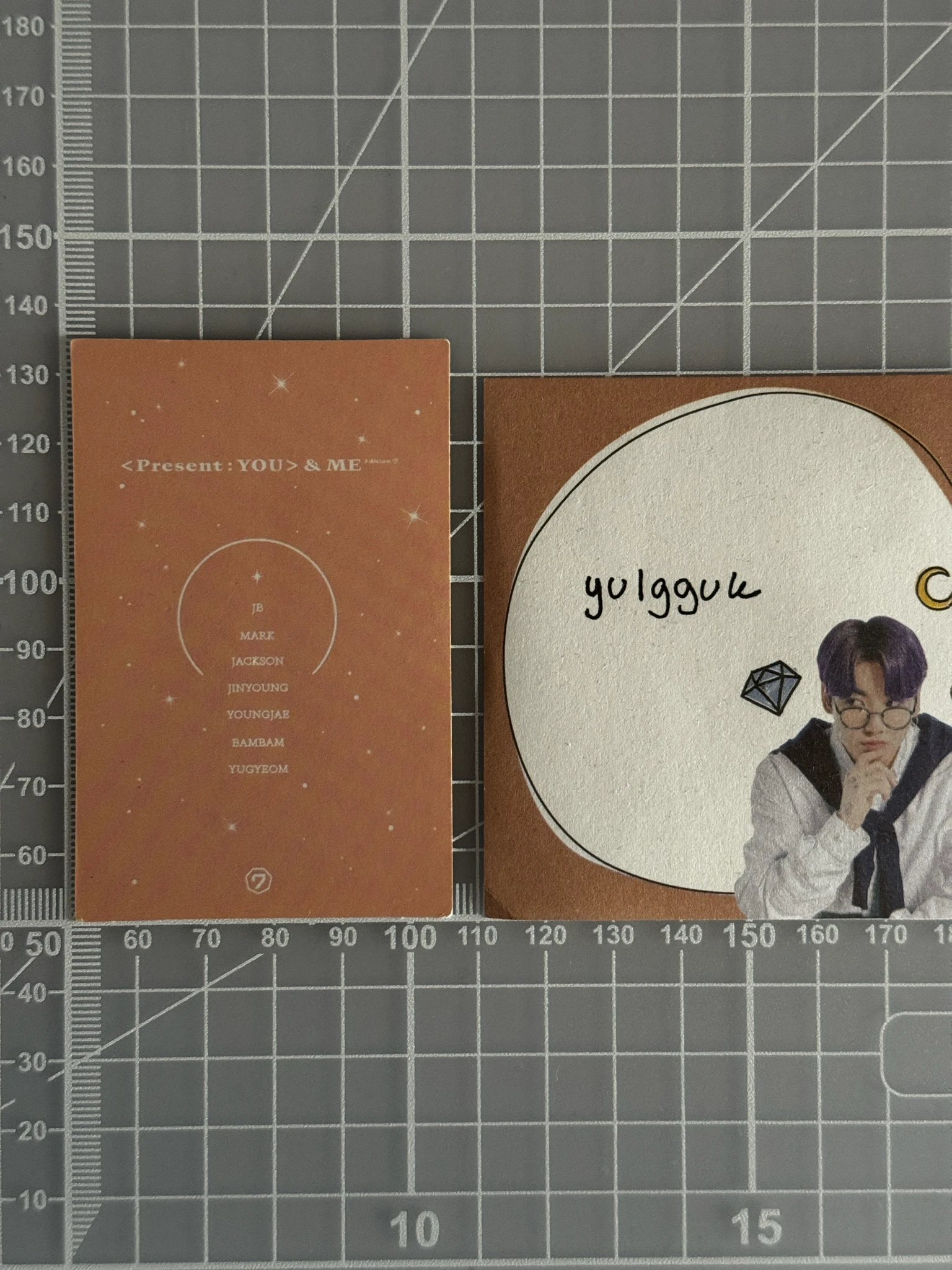 GOT7 Yugyeom GOT7 - Yugyeom - Present: YOU & ME Album album photocard listing photo 2