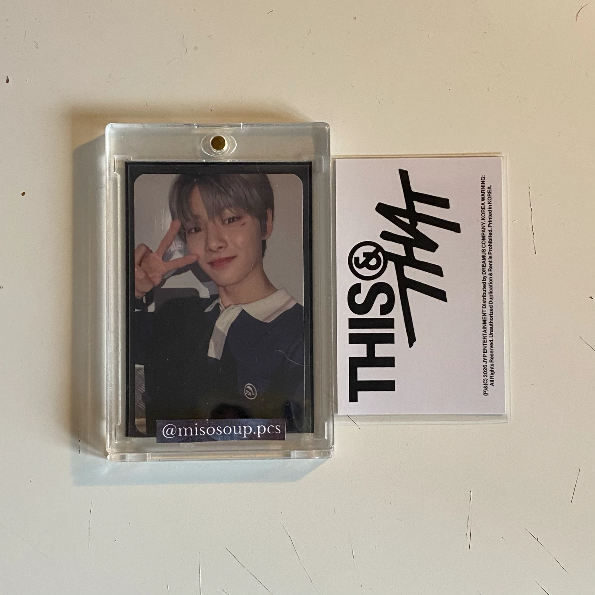 Stray Kids Bang Chan Stray Kids - Bang Chan - This & That Album id card this version album photocard listing photo 2