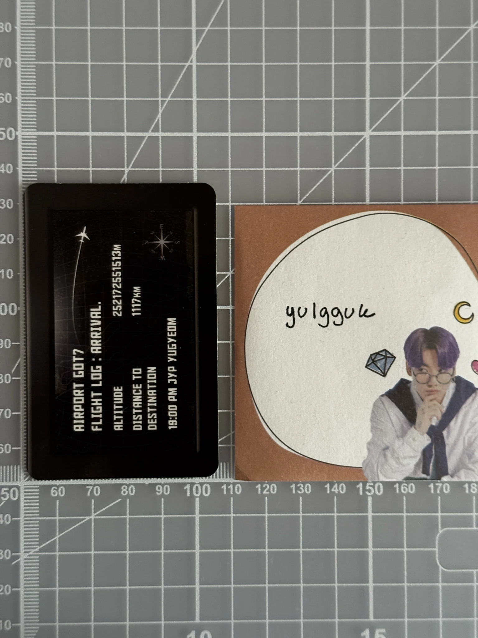 GOT7 Yugyeom GOT7 - Yugyeom - FLIGHT LOG: ARRIVAL Album album photocard selfie version listing photo 2