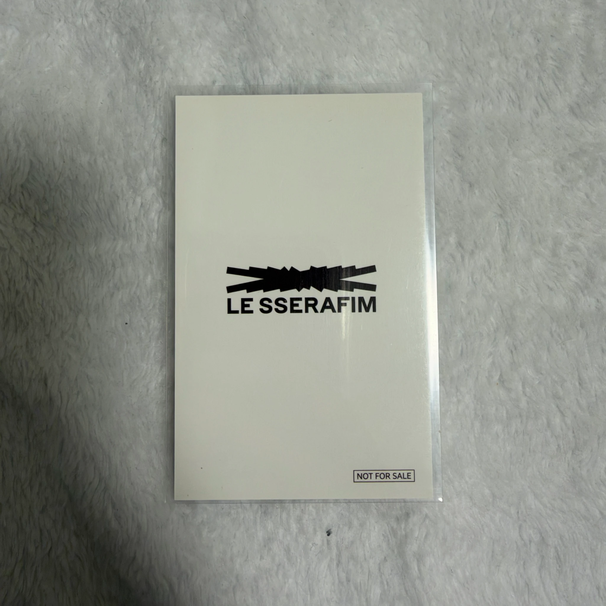 LE SSERAFIM Kim Chaewon LE SSERAFIM - Kim Chaewon - UNFORGIVEN Album tower records lucky draw listing photo 2