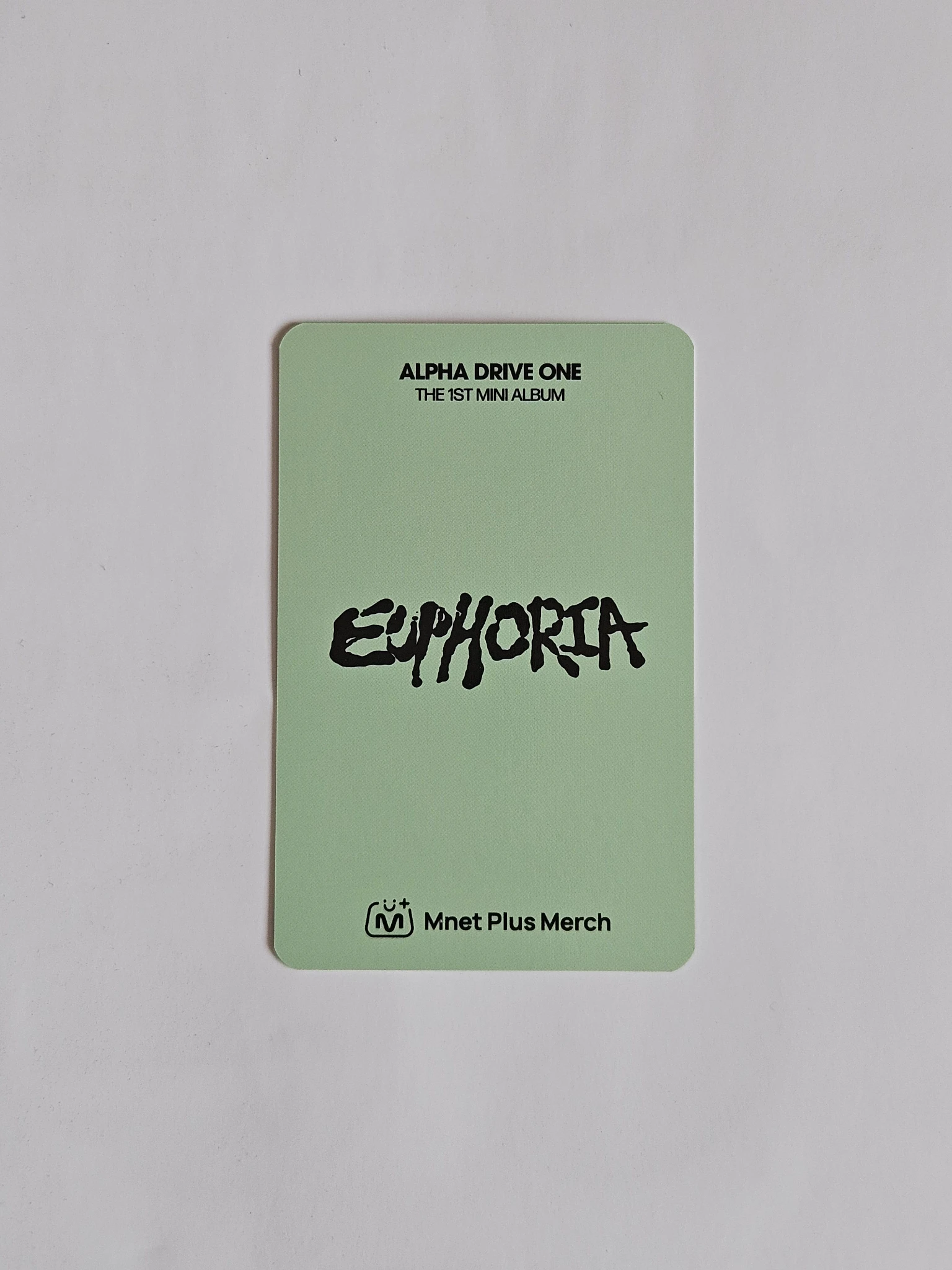 ALPHA DRIVE ONE Leo ALPHA DRIVE ONE - Leo - EUPHORIA Album pob (pre-order benefit) mnet plus merch freak alarm version listing photo 2