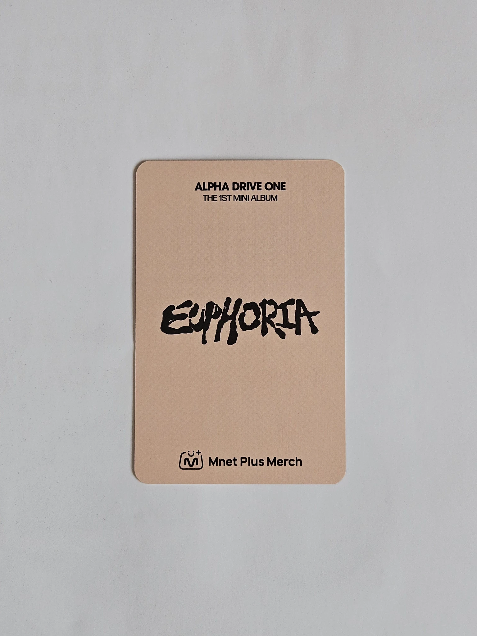 ALPHA DRIVE ONE Leo ALPHA DRIVE ONE - Leo - EUPHORIA Album jewel case version pob (pre-order benefit) mnet plus merch listing photo 2