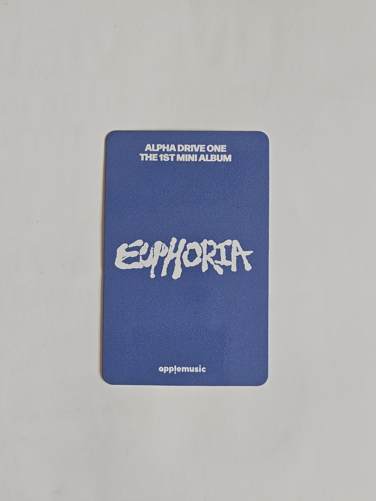 ALPHA DRIVE ONE Leo ALPHA DRIVE ONE - Leo - EUPHORIA Album fansign apple music online listing photo 2